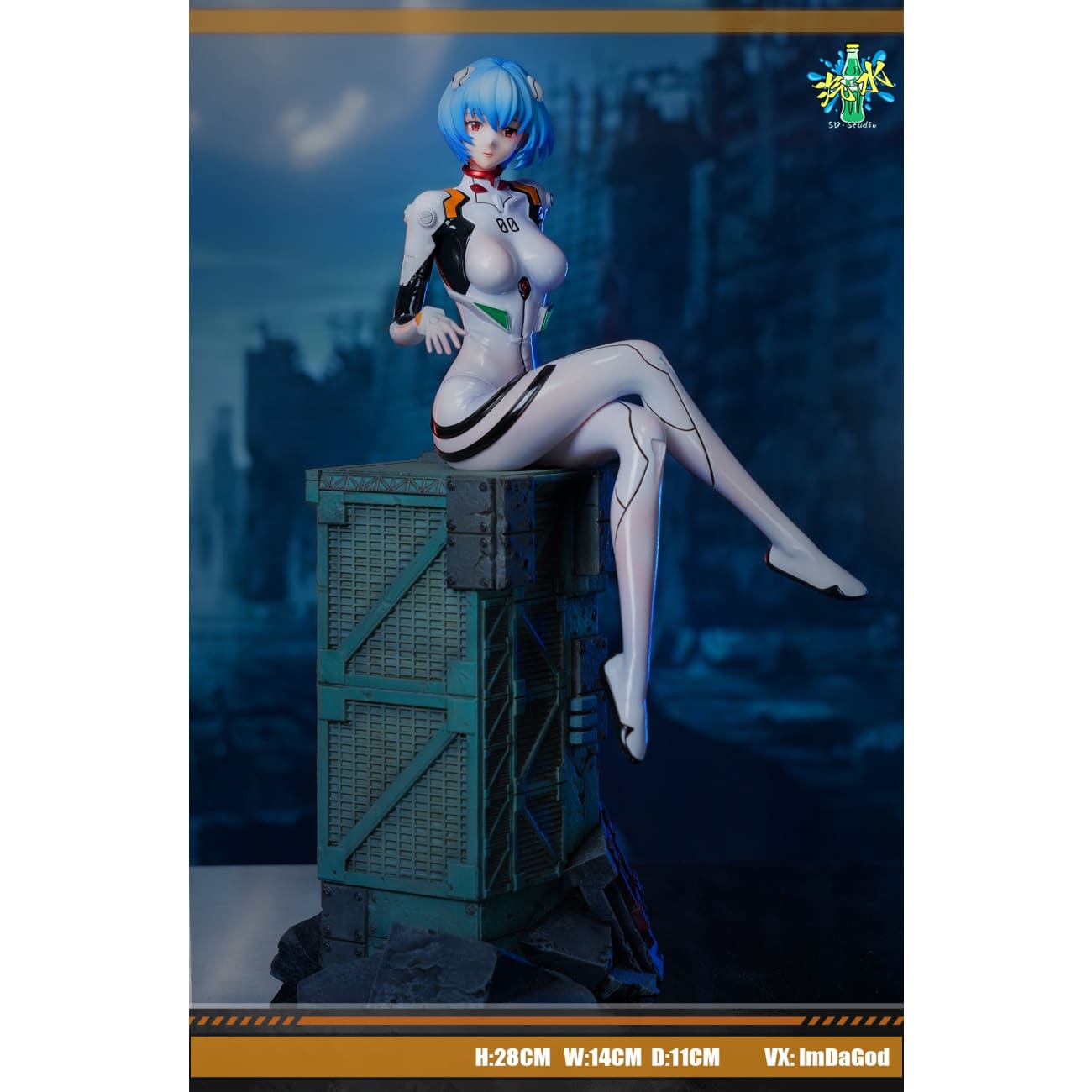 SD Studio - Soryu Asuka Langley & Ayanami Rei [2 Variants]