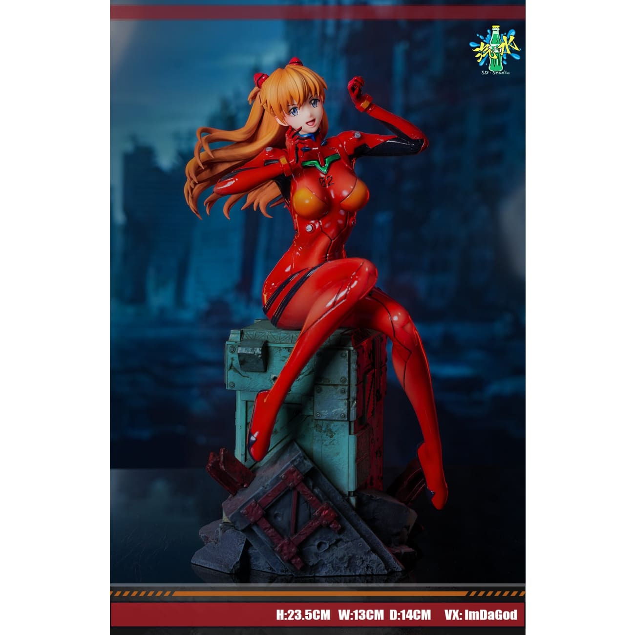 SD Studio - Soryu Asuka Langley & Ayanami Rei [2 Variants]