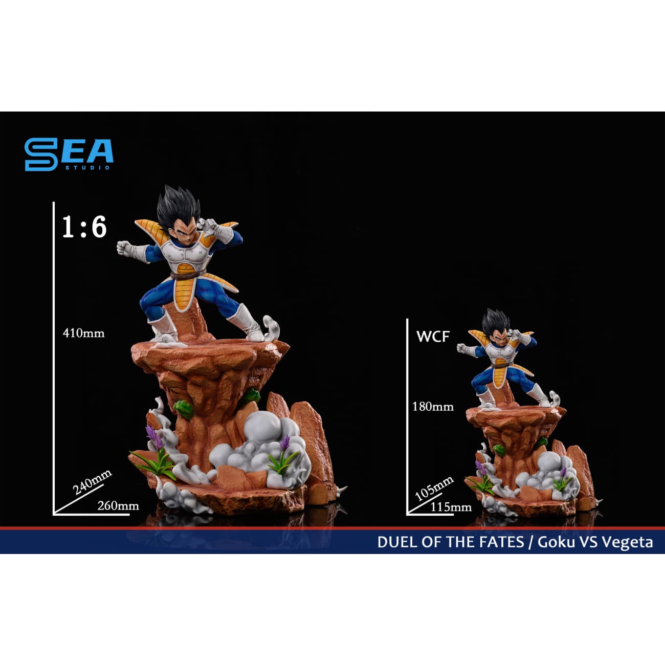 SEA Studio - Unbounded Battle Goku VS Vegeta [2 Variants]