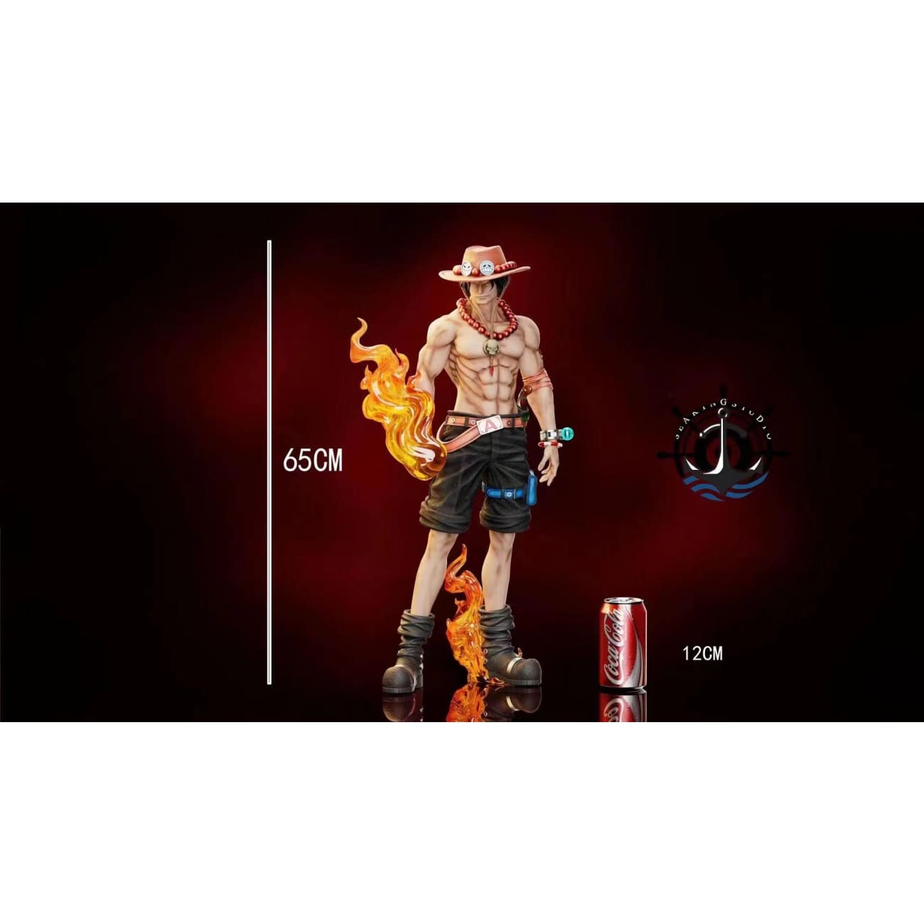 Seaking Studio - Portgas D Ace [Transparent Flame / Solid Flame]