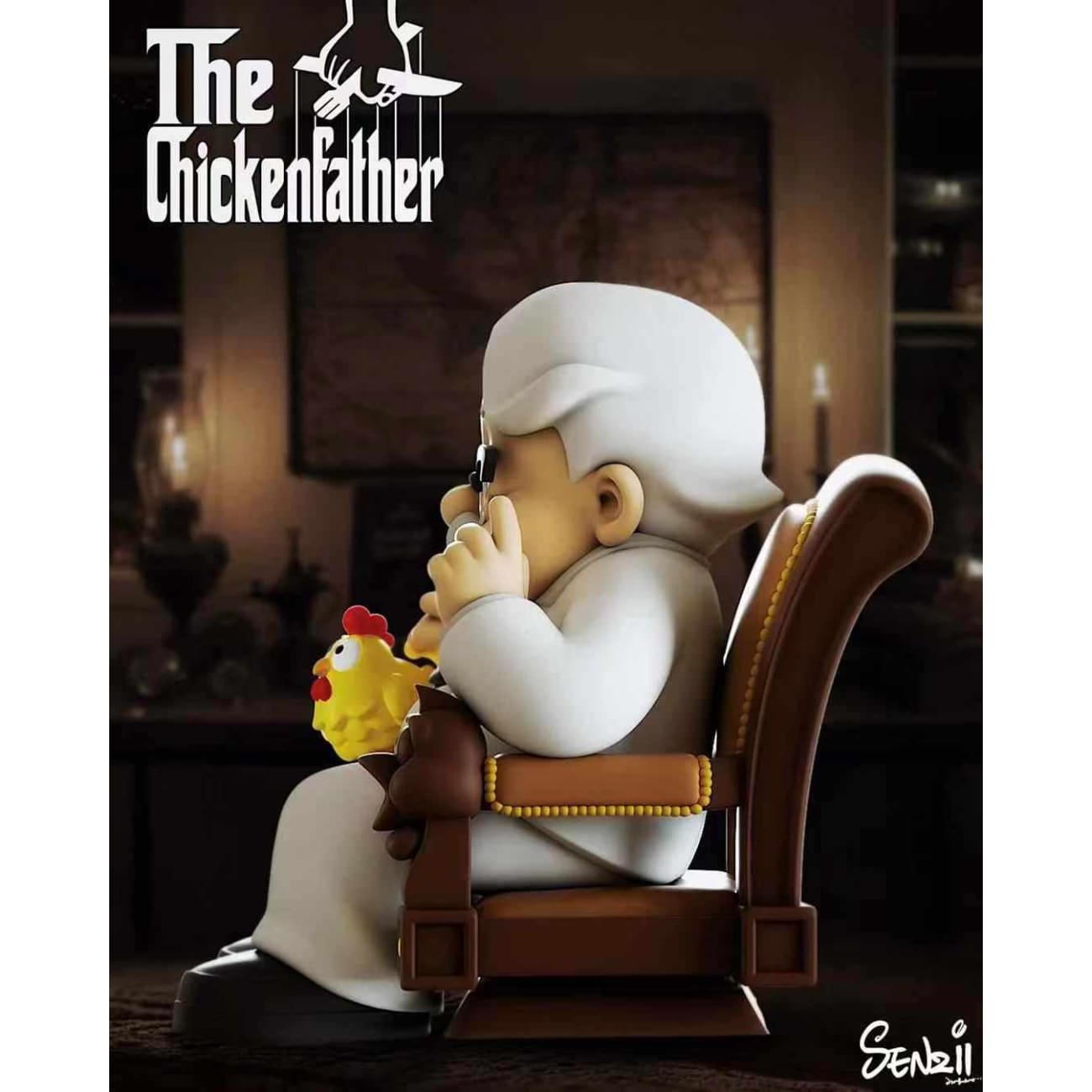 Senzii Studio x The Chicken Father - Sitting The Chicken Father