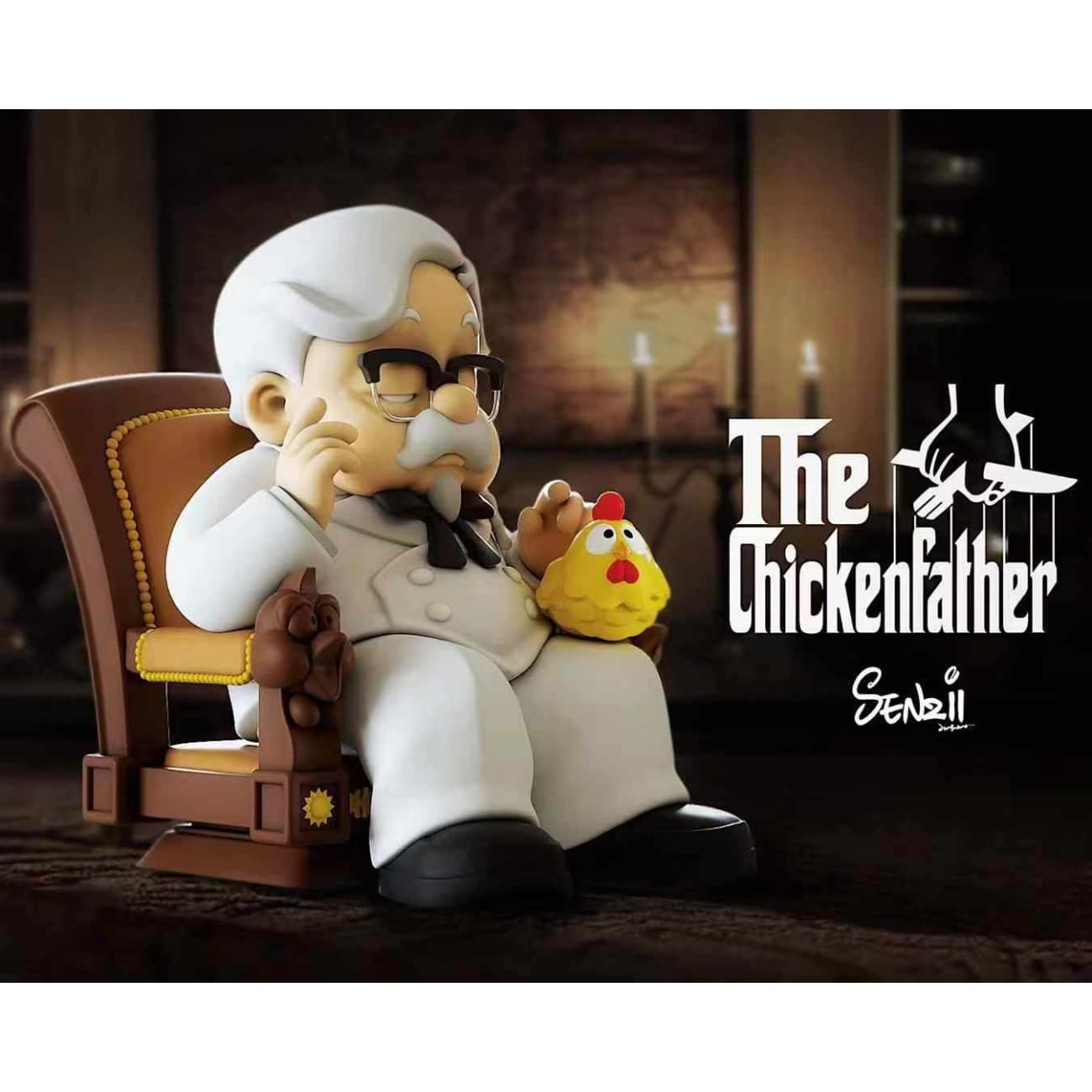Senzii Studio x The Chicken Father - Sitting The Chicken Father