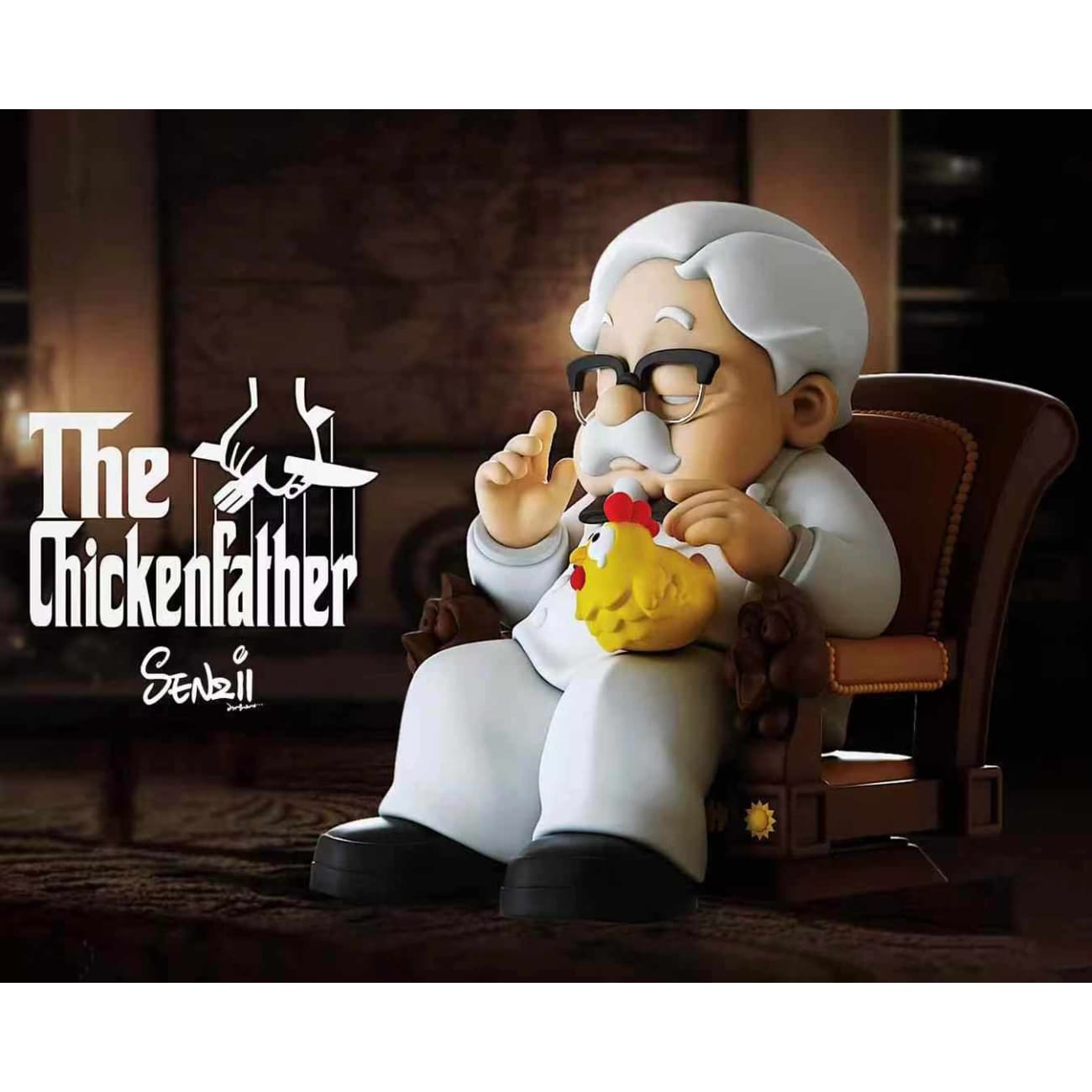 Senzii Studio x The Chicken Father - Sitting The Chicken Father