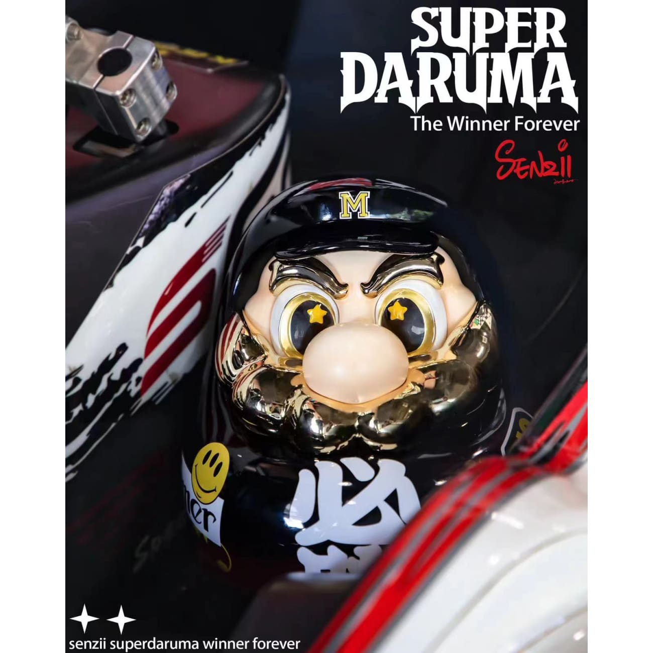 SENZII × Super Daruma - Must Win Super Daruma [2 Variants]