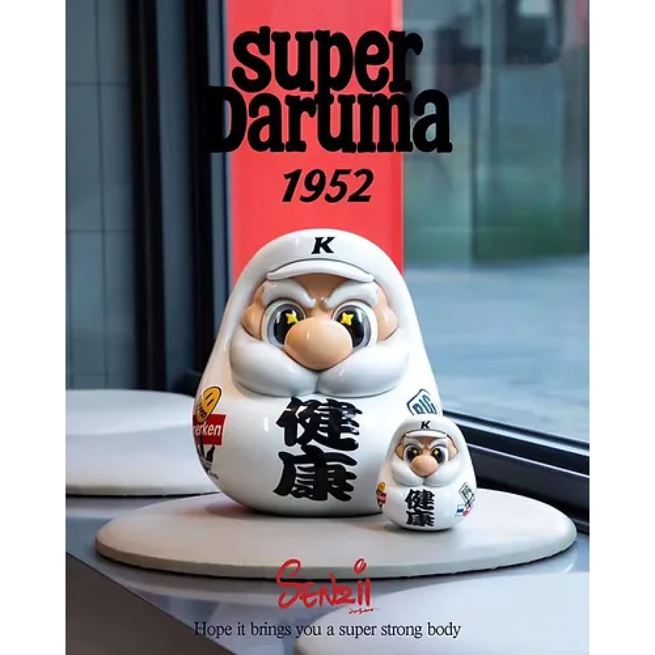 SENZII × Super Daruma - Super Daruma Health [2 Variants]