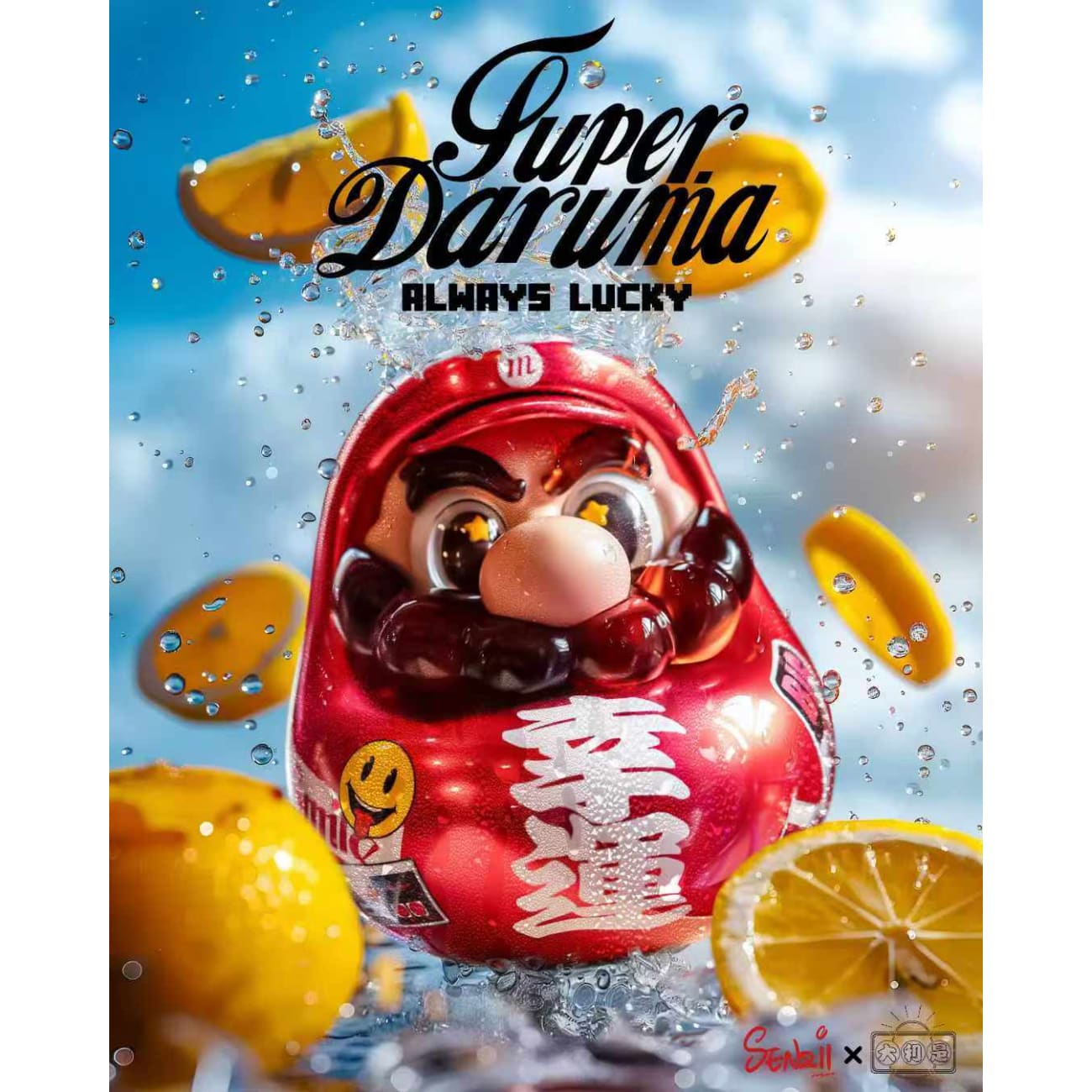 SENZII × Super Daruma - Super Daruma Lucky [2 Variants]