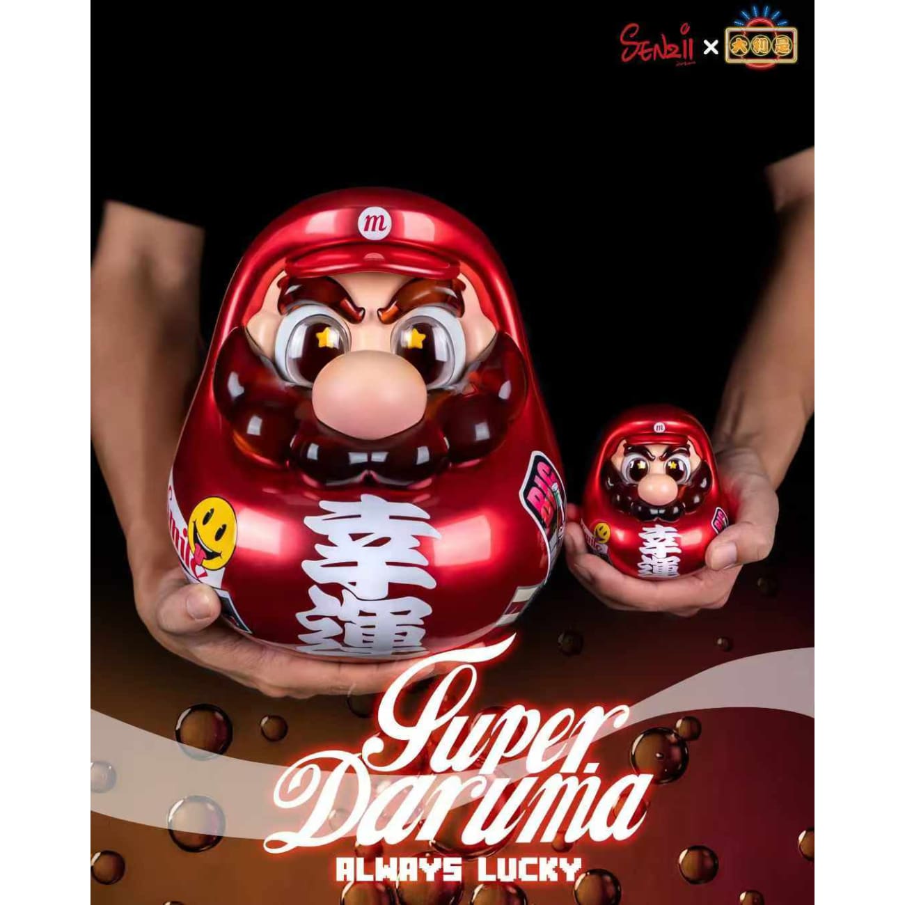 SENZII × Super Daruma - Super Daruma Lucky [2 Variants]
