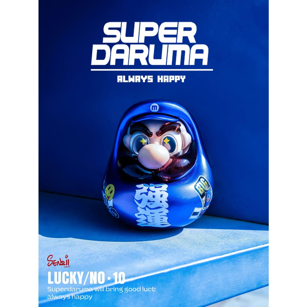 SENZII × Super Daruma - Super Daruma Super Lucky [2 Variants]