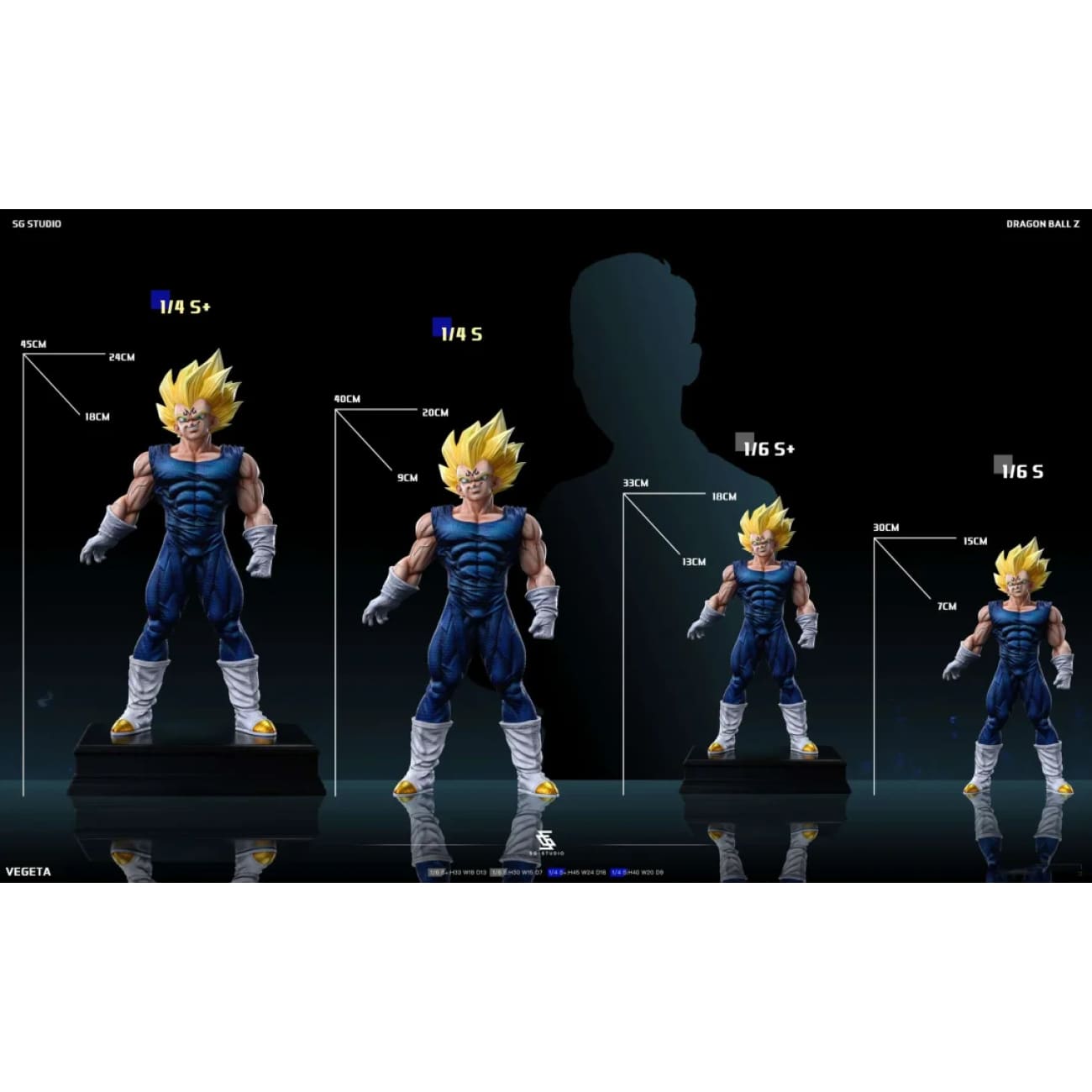 SG Studio - Majin Vegeta [4 Variants]