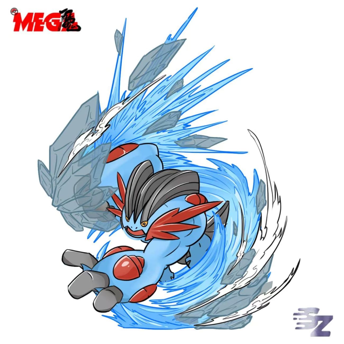 Sha Hu Le Yuan Studio - Mega Blaziken [3 Variants]