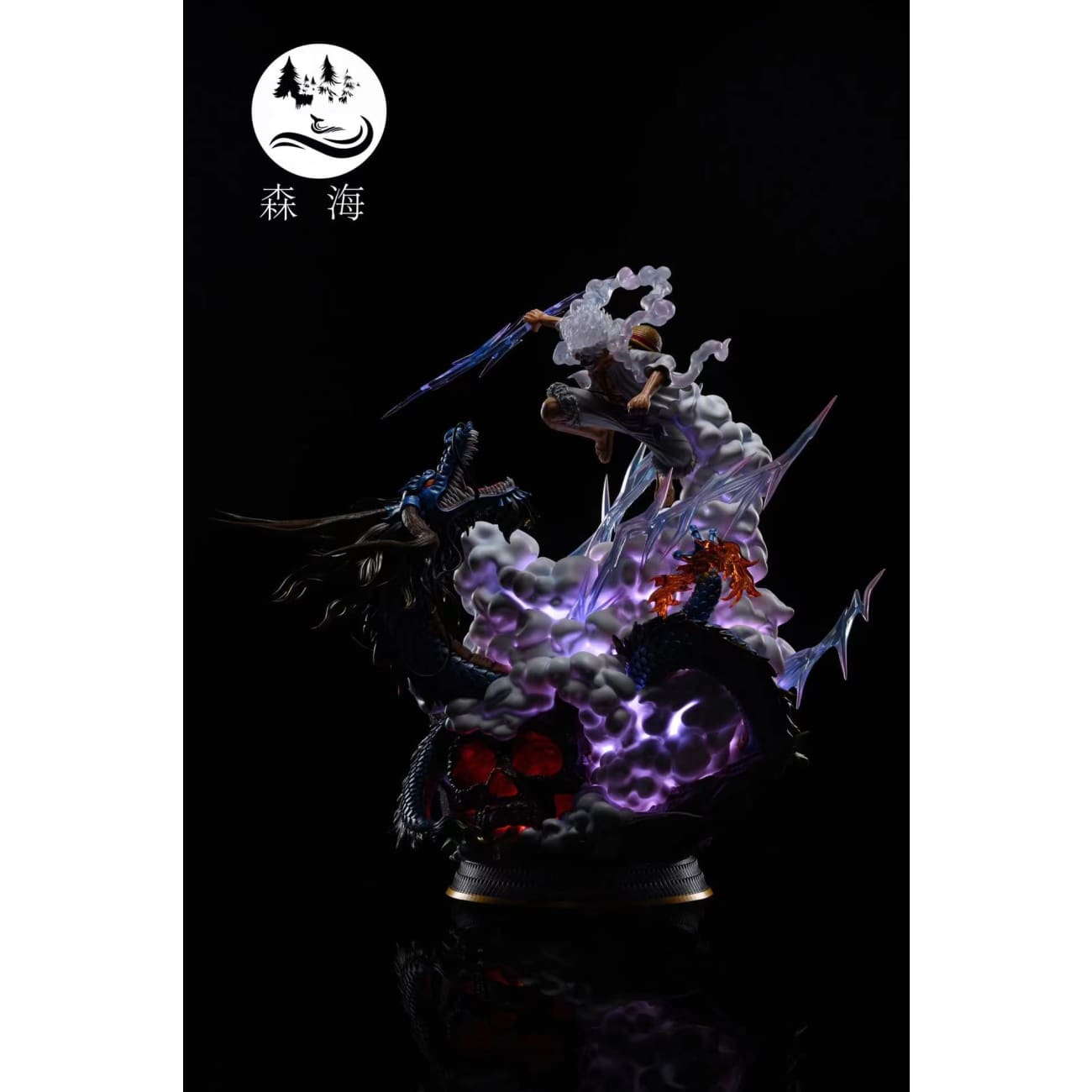 Shen Hai Studio - Luffy Gear 5 Sun God Nika vs Kaido [2 Variants]