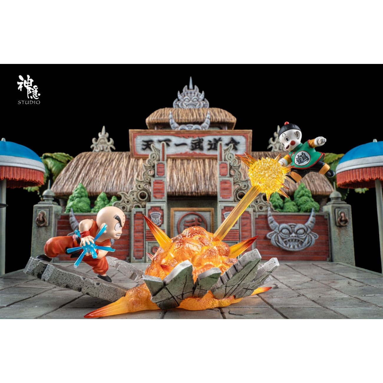 Shen Yin Studio - First Battle of Chiaotzu & Krillin