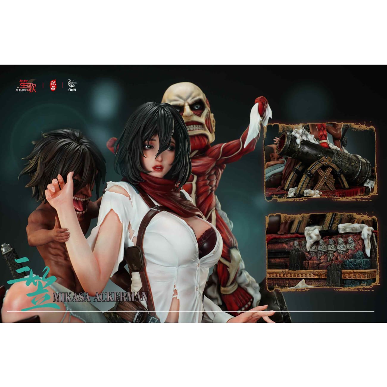 Sheng Ge Studio x Chi Yan Studio x TOC Studio - Mikasa Ackerman