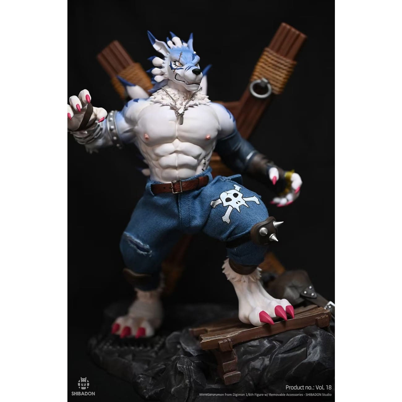 Shibadon Studio - Were Garurumon