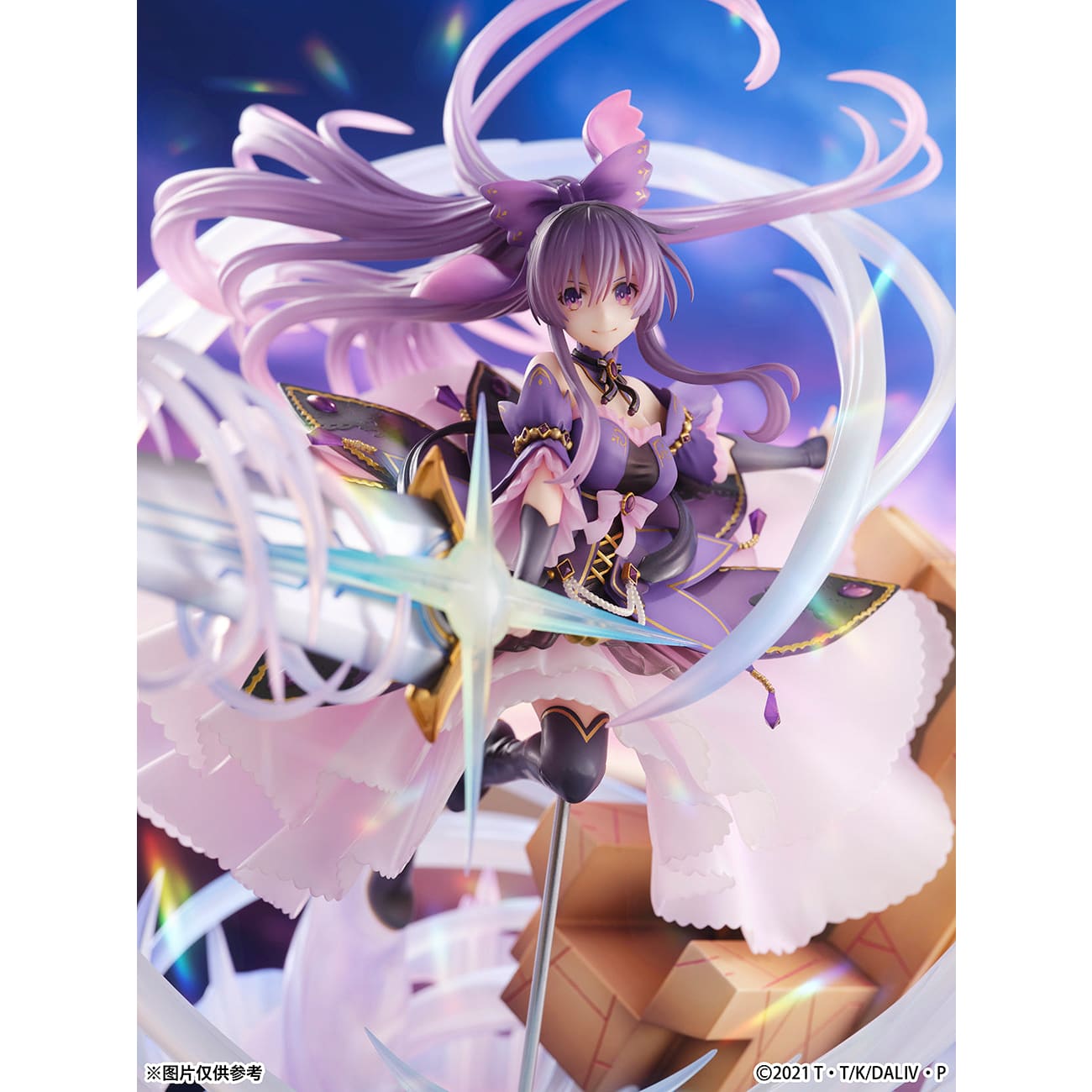 Shibuya Scramble Figure/ SSF - Tohka Yatogami Princess Amethyst Dress Ver.