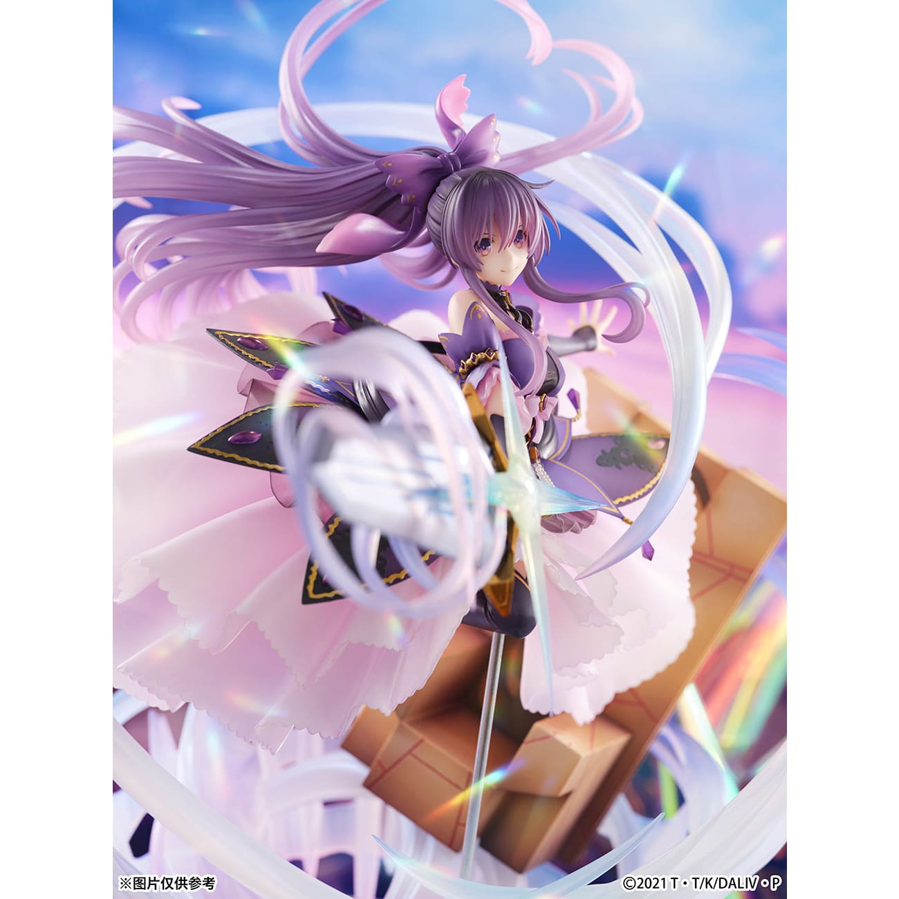 Shibuya Scramble Figure/ SSF - Tohka Yatogami Princess Amethyst Dress Ver.