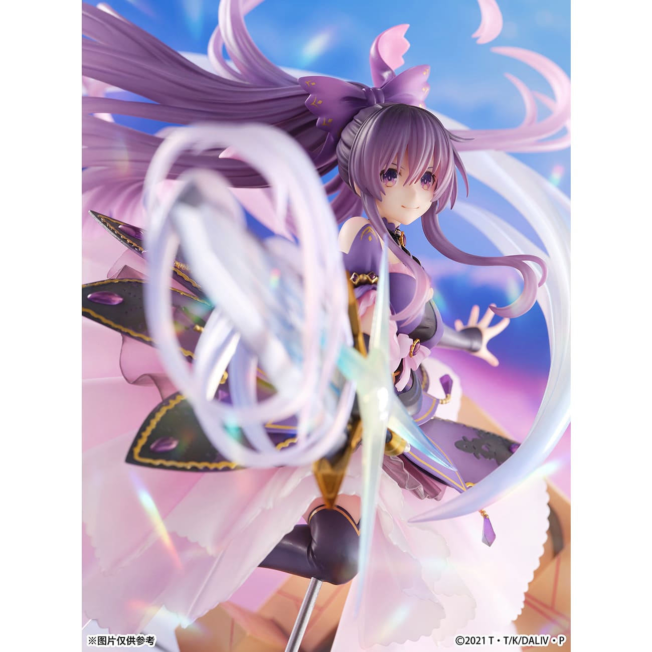 Shibuya Scramble Figure/ SSF - Tohka Yatogami Princess Amethyst Dress Ver.