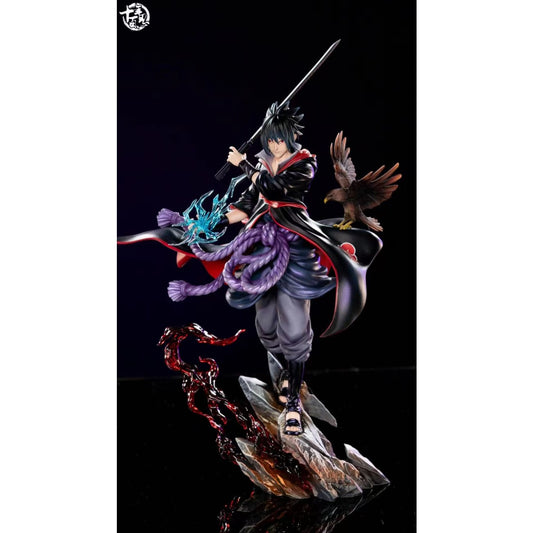 ShiNianBaiRen Studio - Sasuke Uchiha & Eagle
