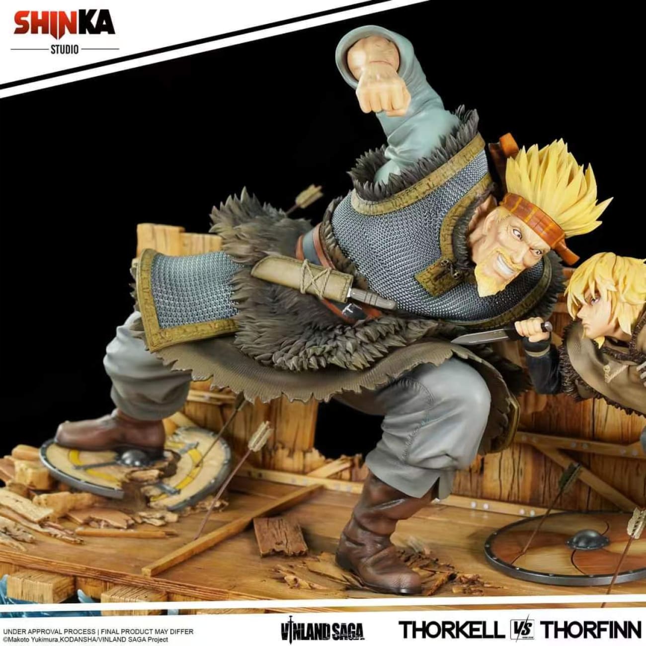 Shinka Studio - Thorfinn Karlsefni vs Thorkell