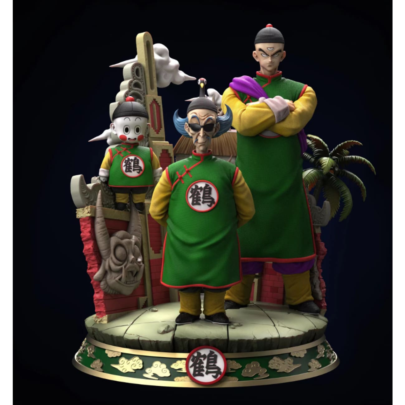 SHK Studio - Crane Hermit, Tien & Chiaotzu [10 Variants]