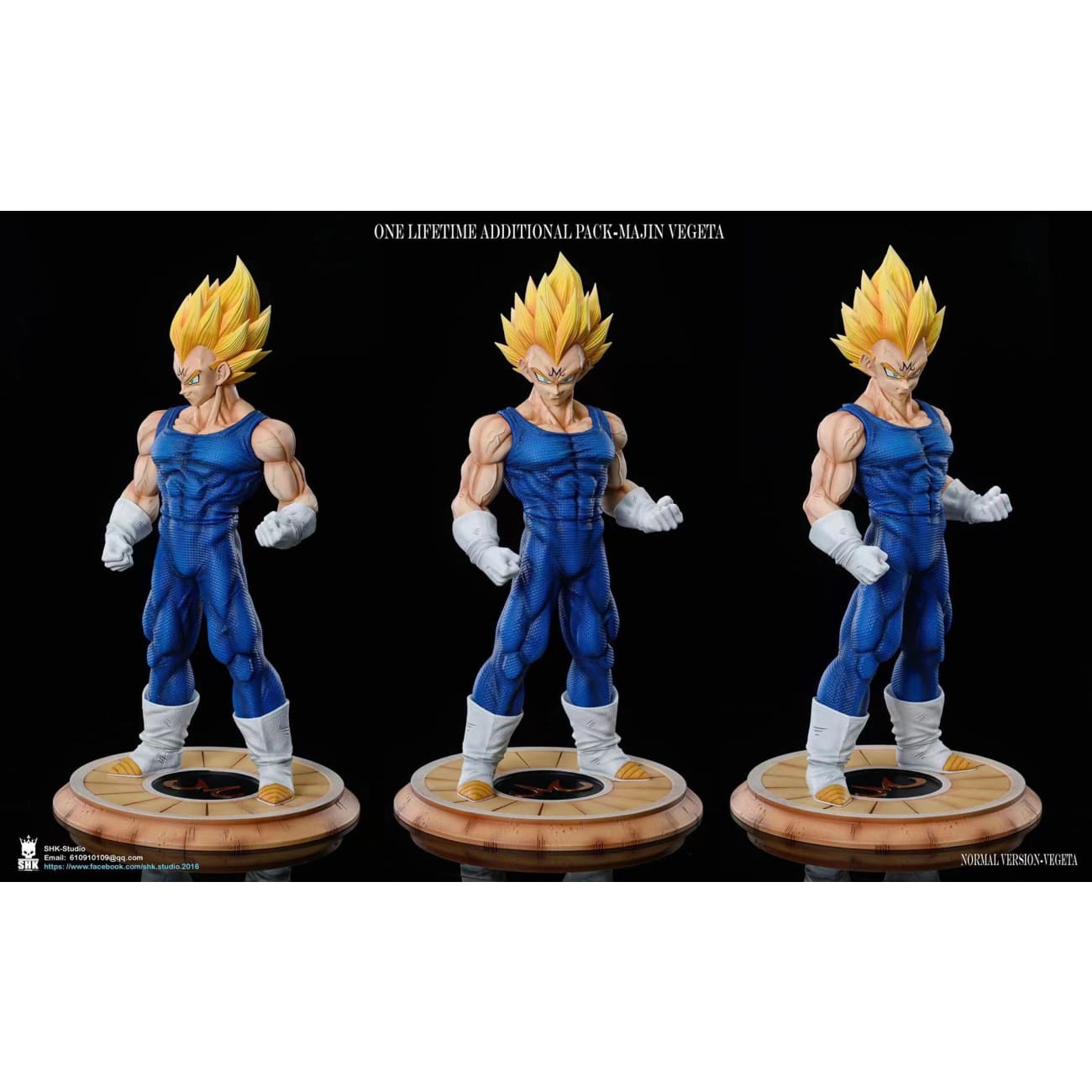 SHK Studio - Majin Vegeta and Babidi [2 Variants]