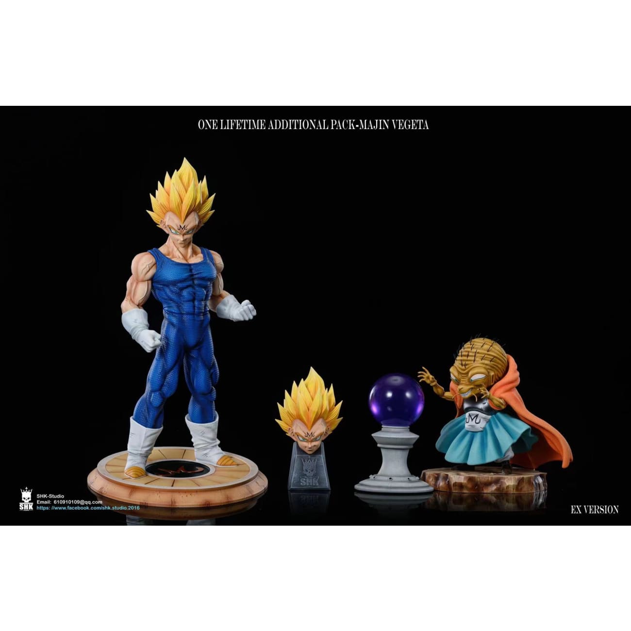 SHK Studio - Majin Vegeta and Babidi [2 Variants]