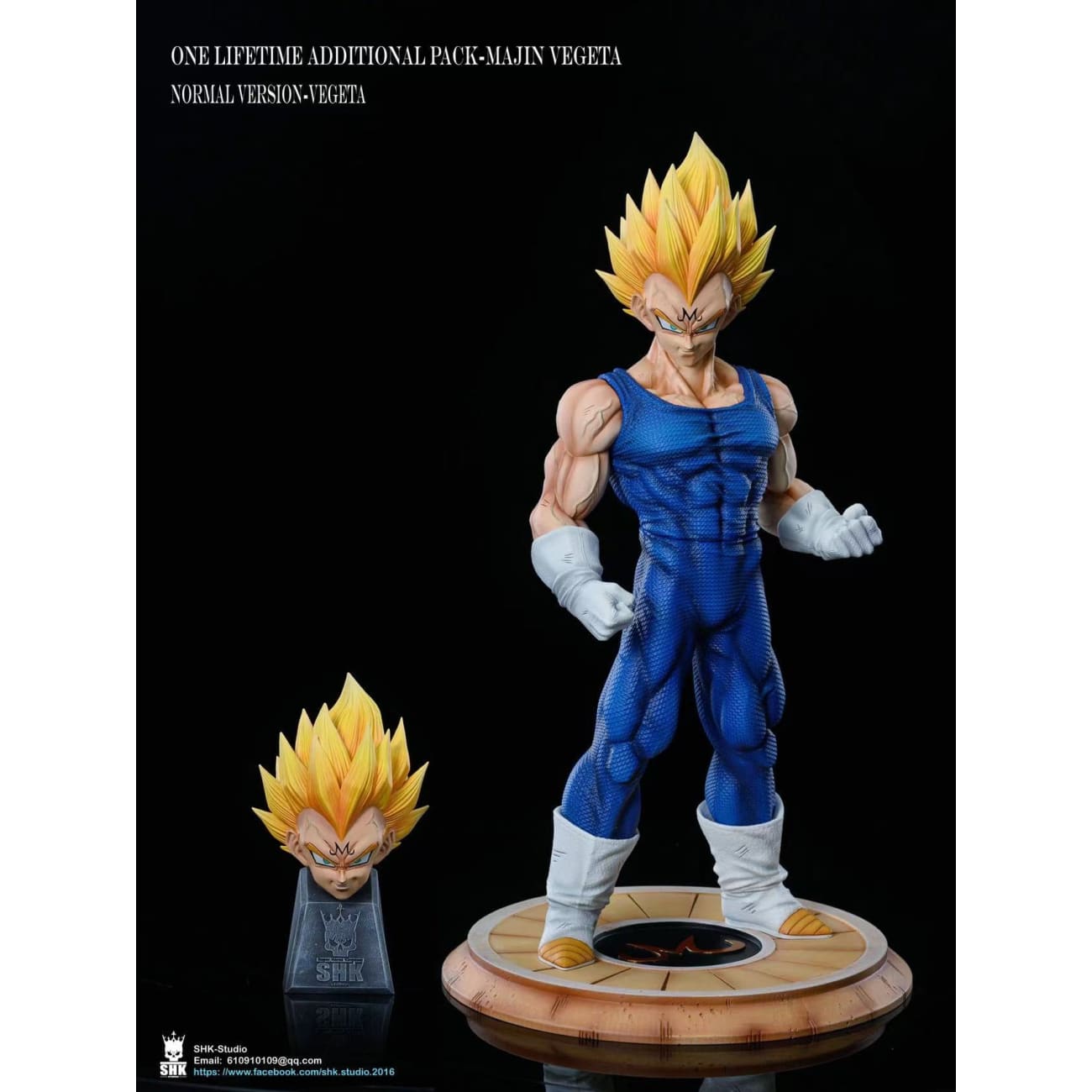 SHK Studio - Majin Vegeta and Babidi [2 Variants]