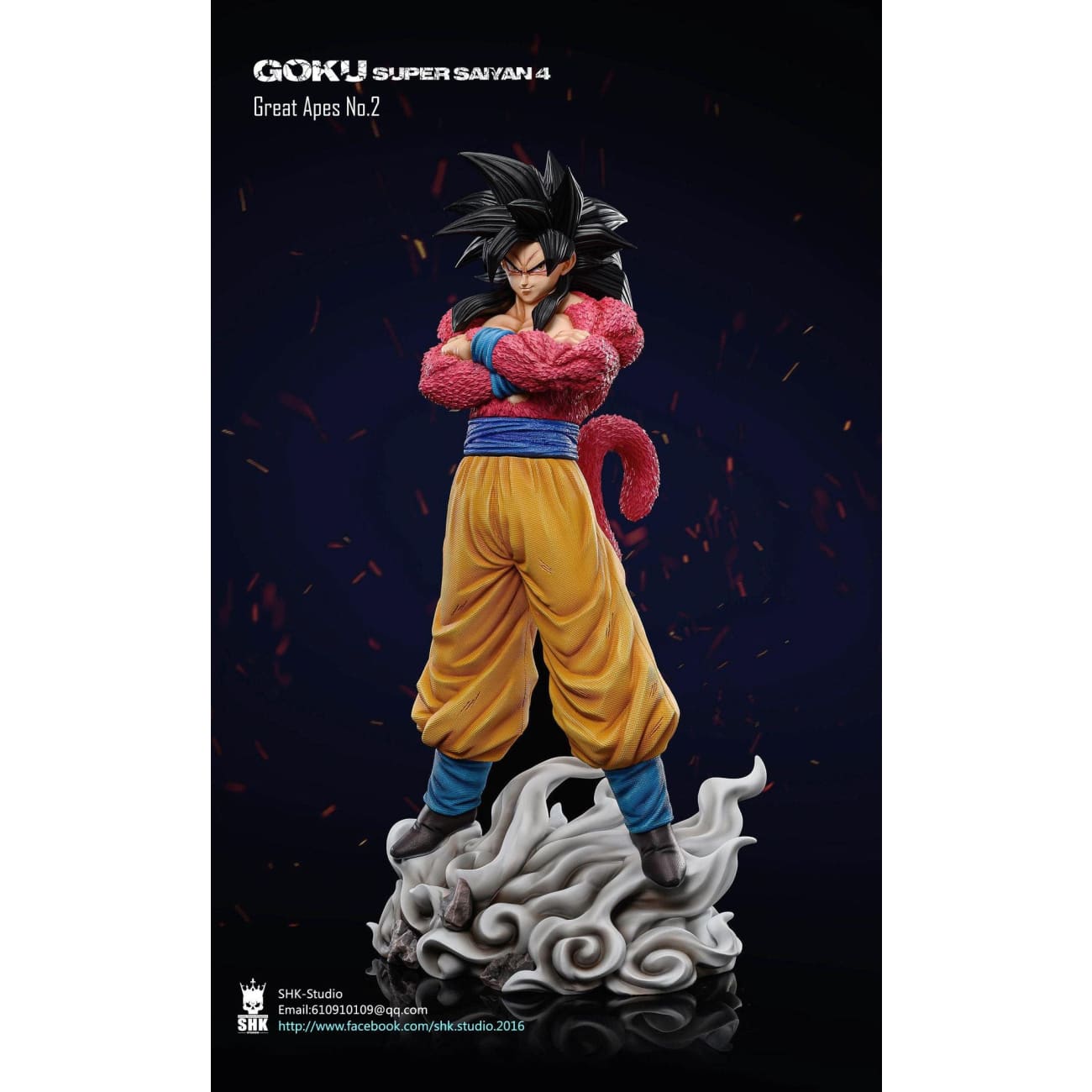 SHK Studio - Super Saiyan 4 Son Goku [2 Variants]