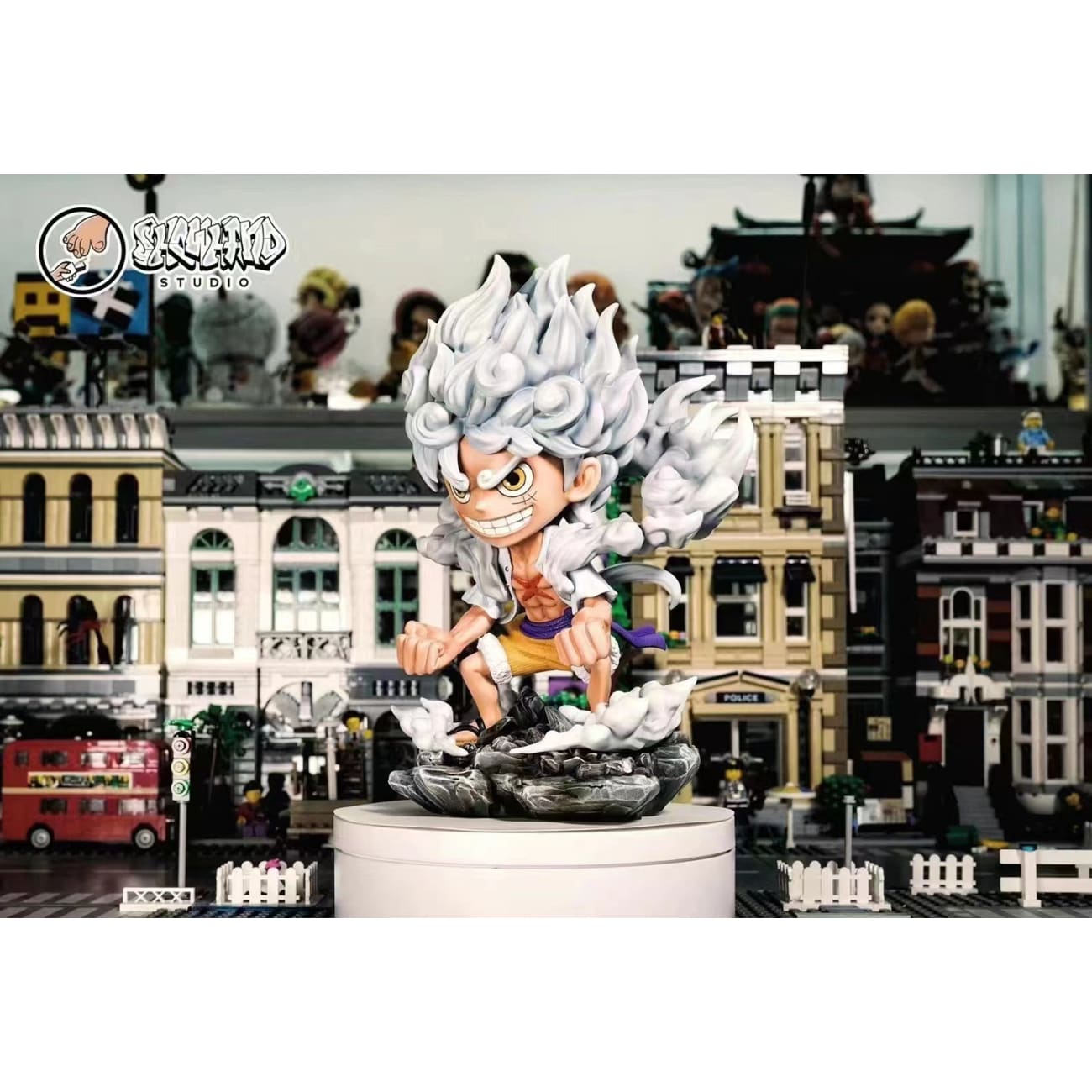 Showhand Studio - Luffy Son God Nika Gear 5 [Smoke Solid Version / Smoke Transparent Version]