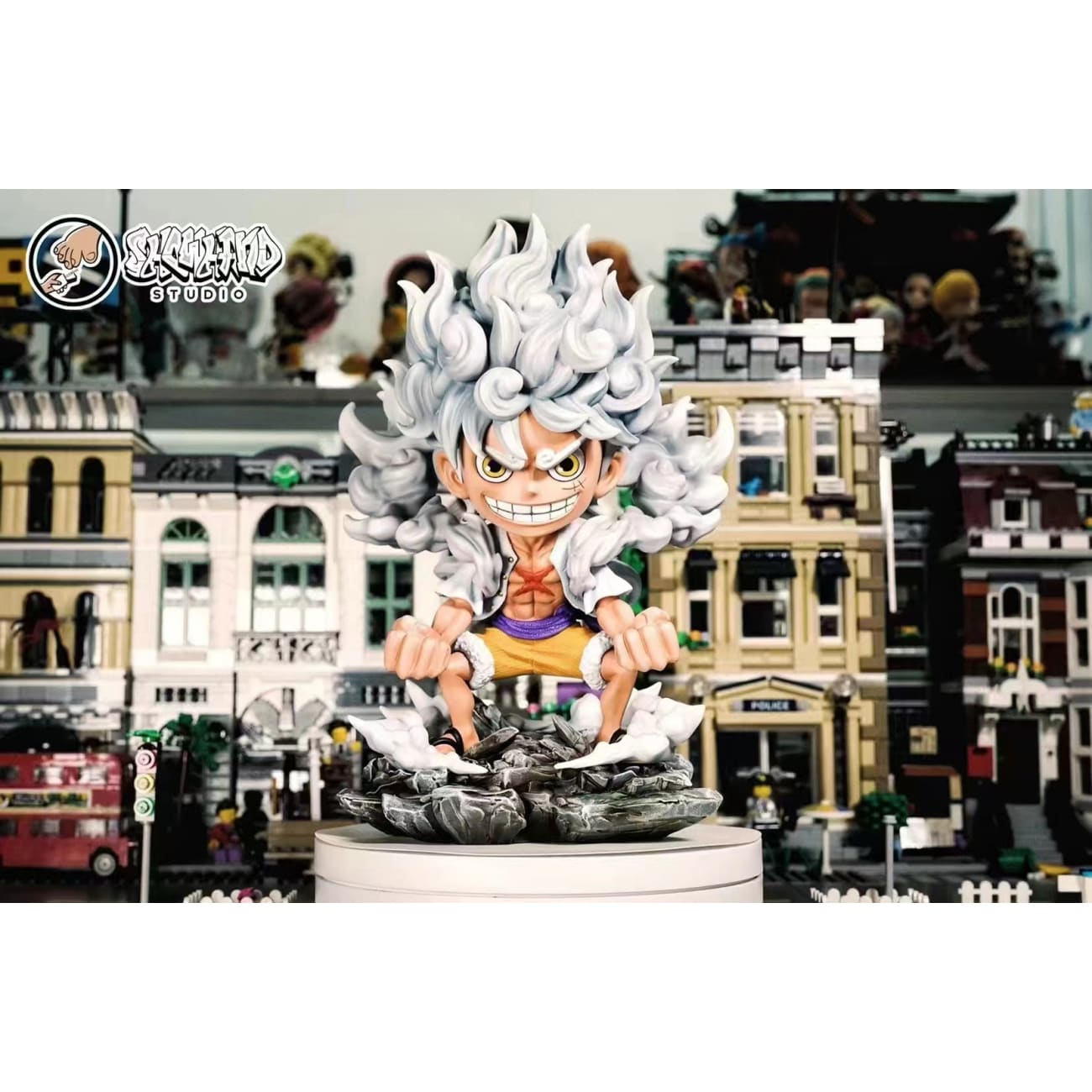 Showhand Studio - Luffy Son God Nika Gear 5 [Smoke Solid Version / Smoke Transparent Version]