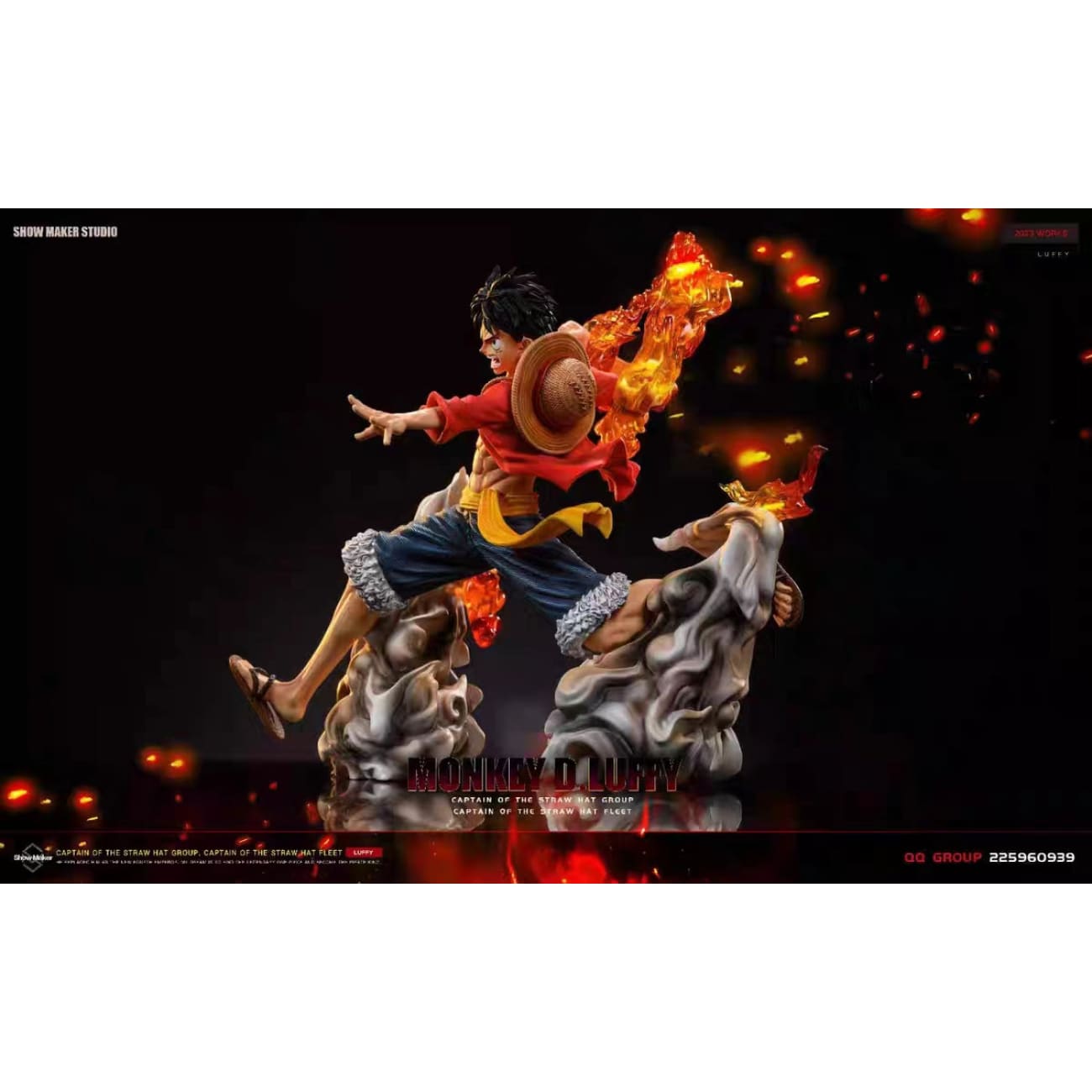 ShowMaker Studio - Red Hawk Monkey D. Luffy