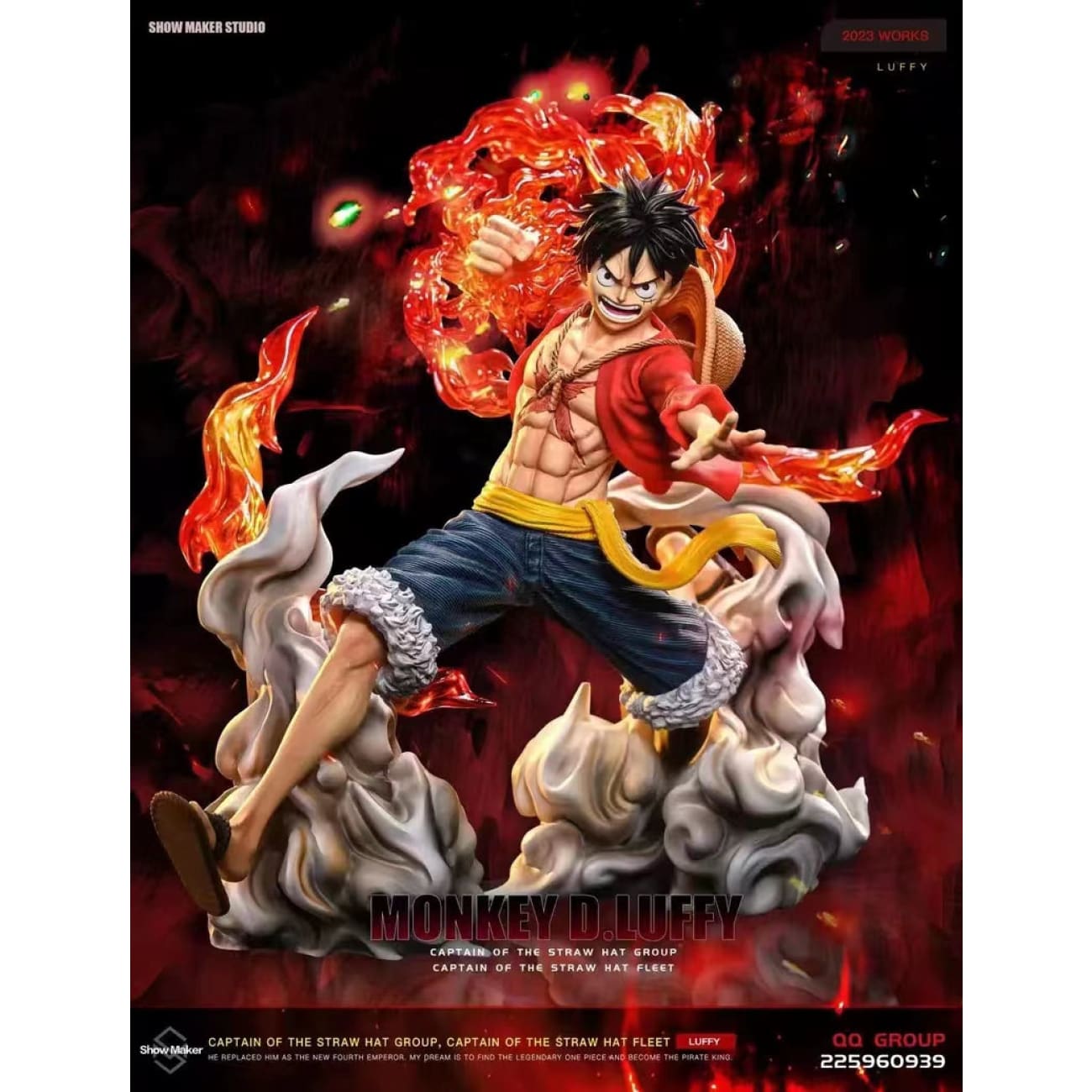 ShowMaker Studio - Red Hawk Monkey D. Luffy