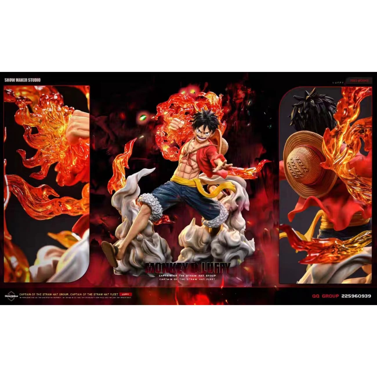 ShowMaker Studio - Red Hawk Monkey D. Luffy