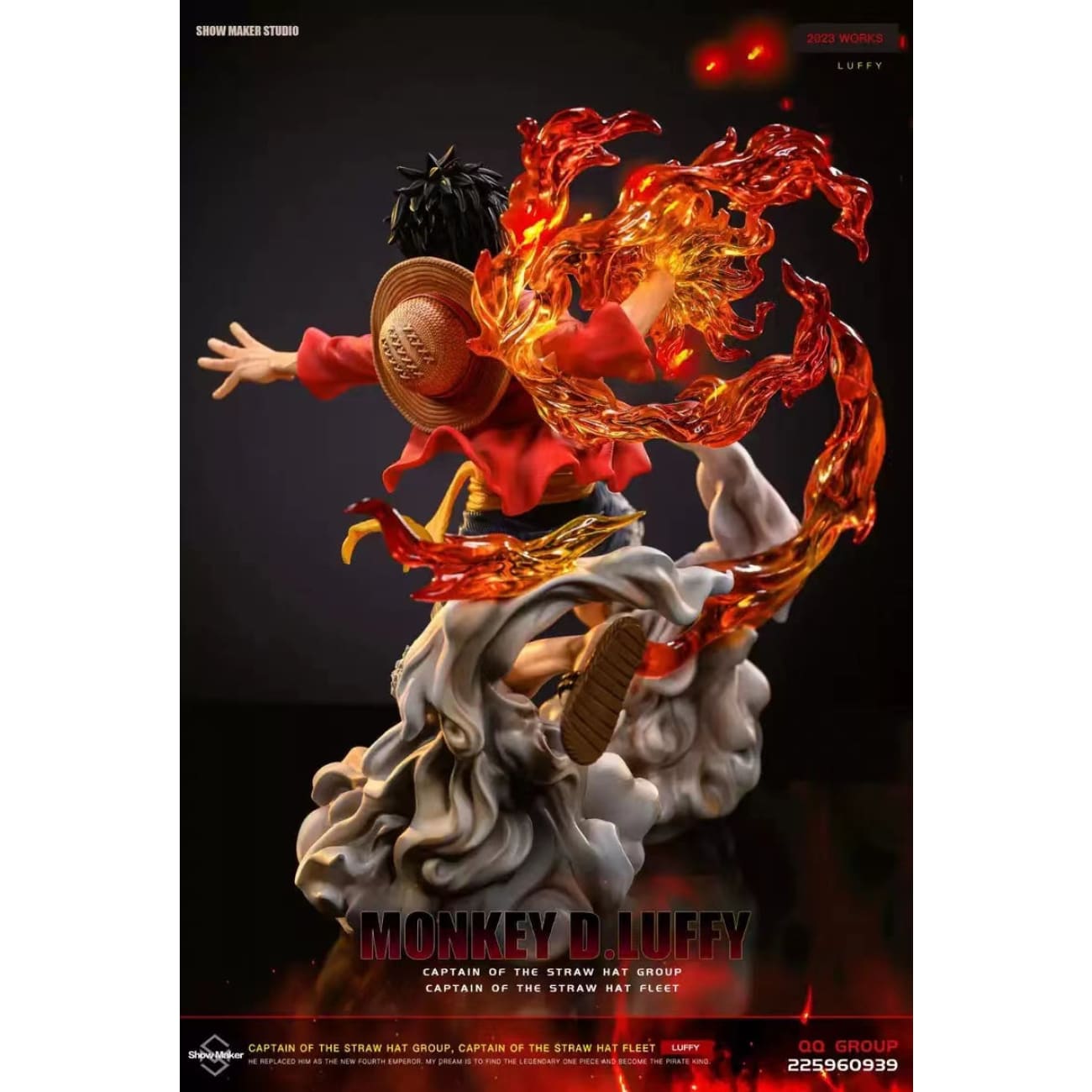 ShowMaker Studio - Red Hawk Monkey D. Luffy