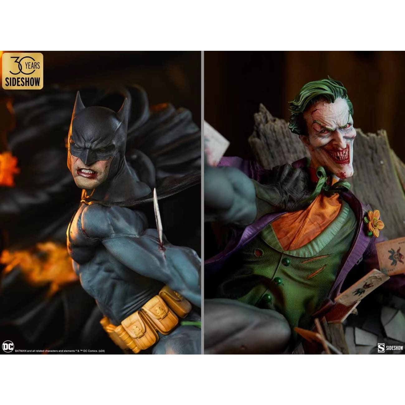 Sideshow - Batman vs The Joker: Eternal Enemies
