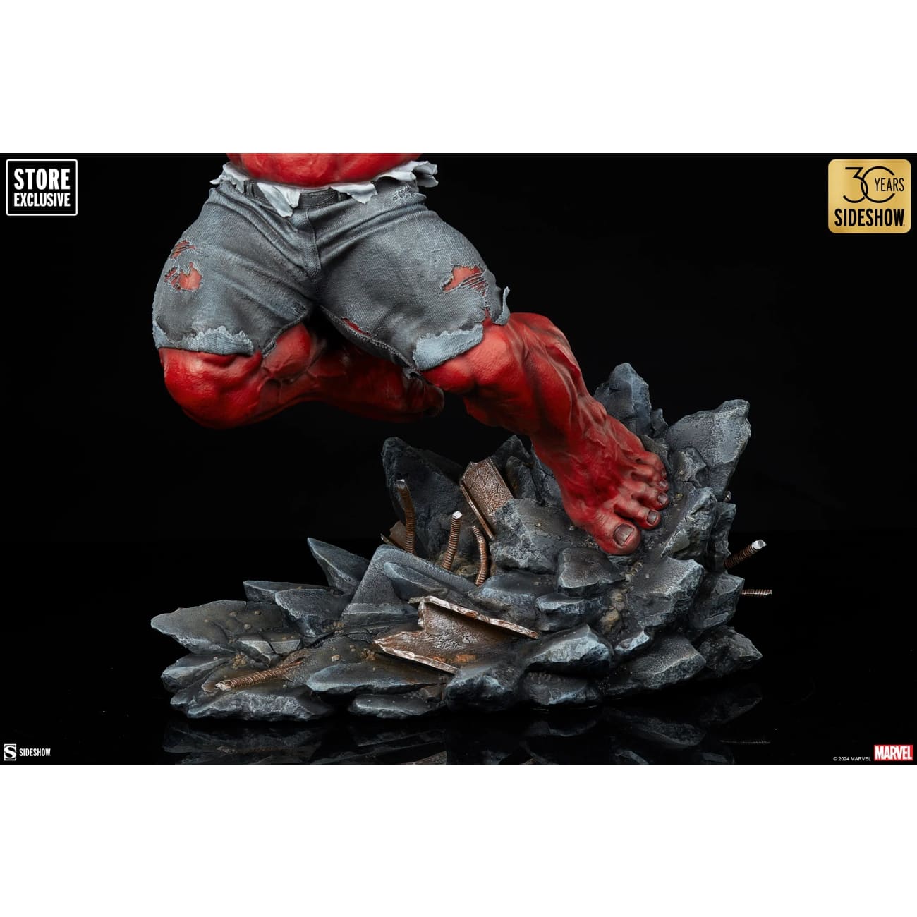 Sideshow - Hulk / Red Hulk: Thunderbolt Ross