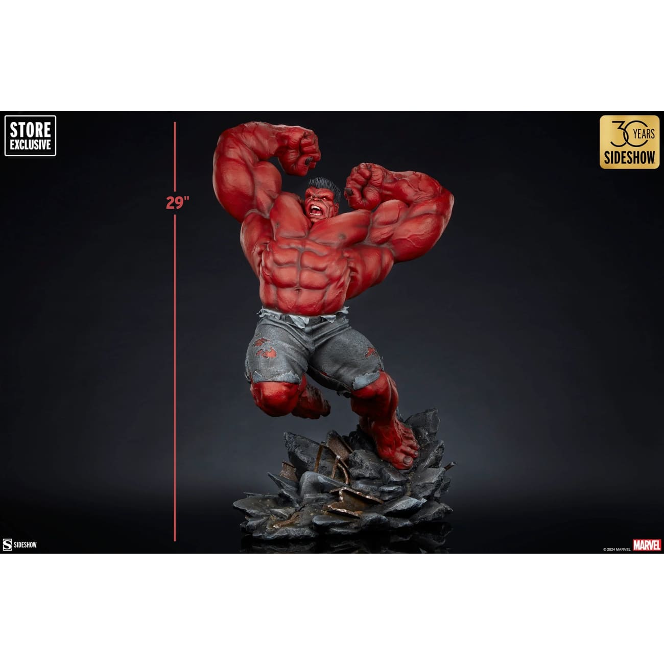 Sideshow - Hulk / Red Hulk: Thunderbolt Ross
