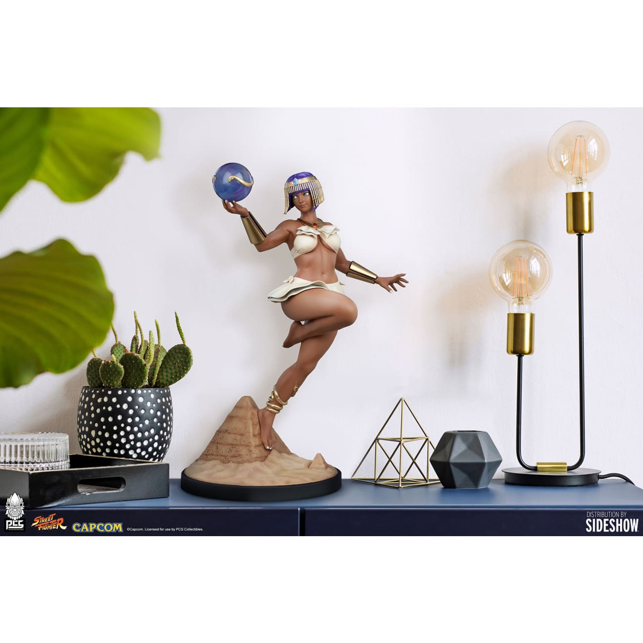 Sideshow Studio - Menat Statue 1/4 scale [White/ Red]