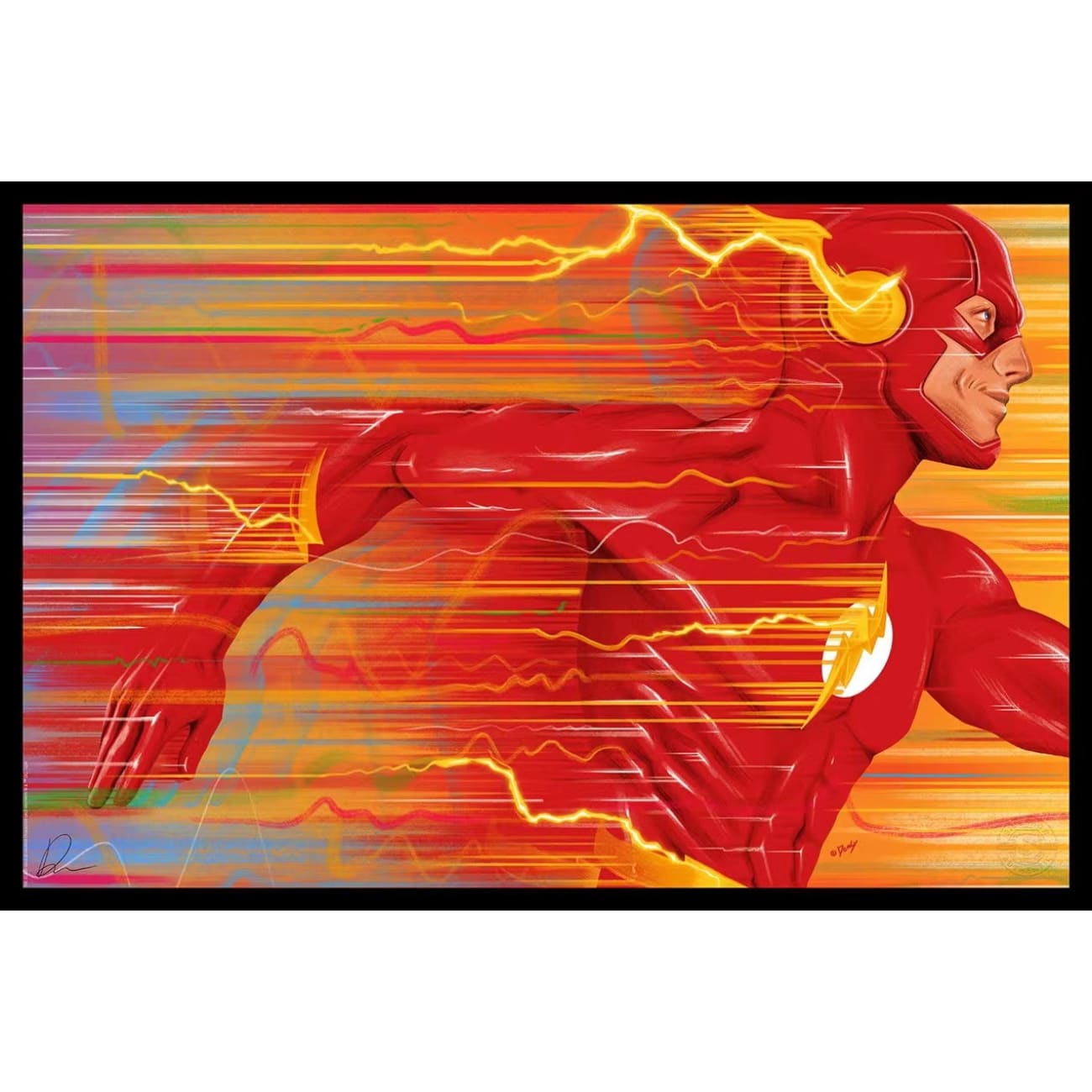 Sideshow - The Flash Unframed Poster [502291U]