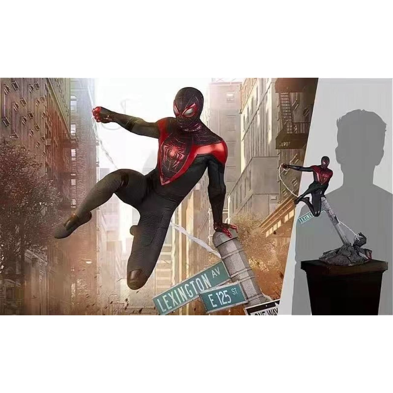 Sideshow x PCS - Spider Man [Advanced Suit/ Miles Morales]