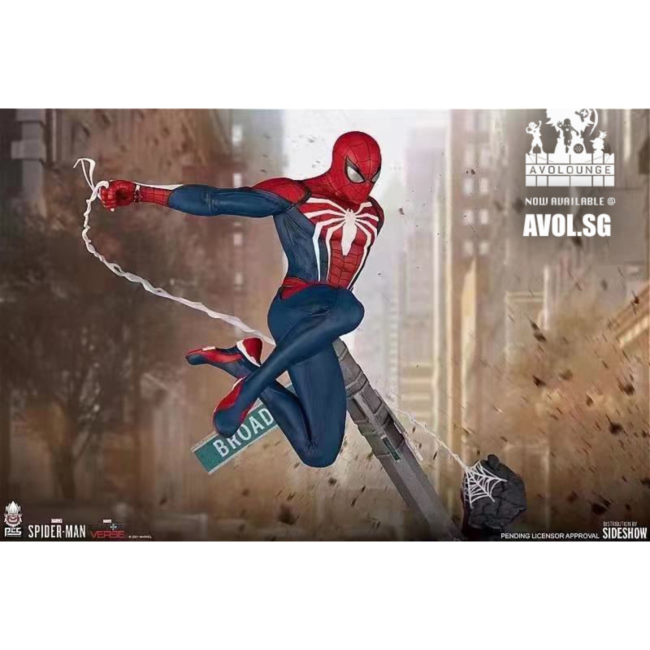 Sideshow x PCS - Spider Man [Advanced Suit/ Miles Morales]