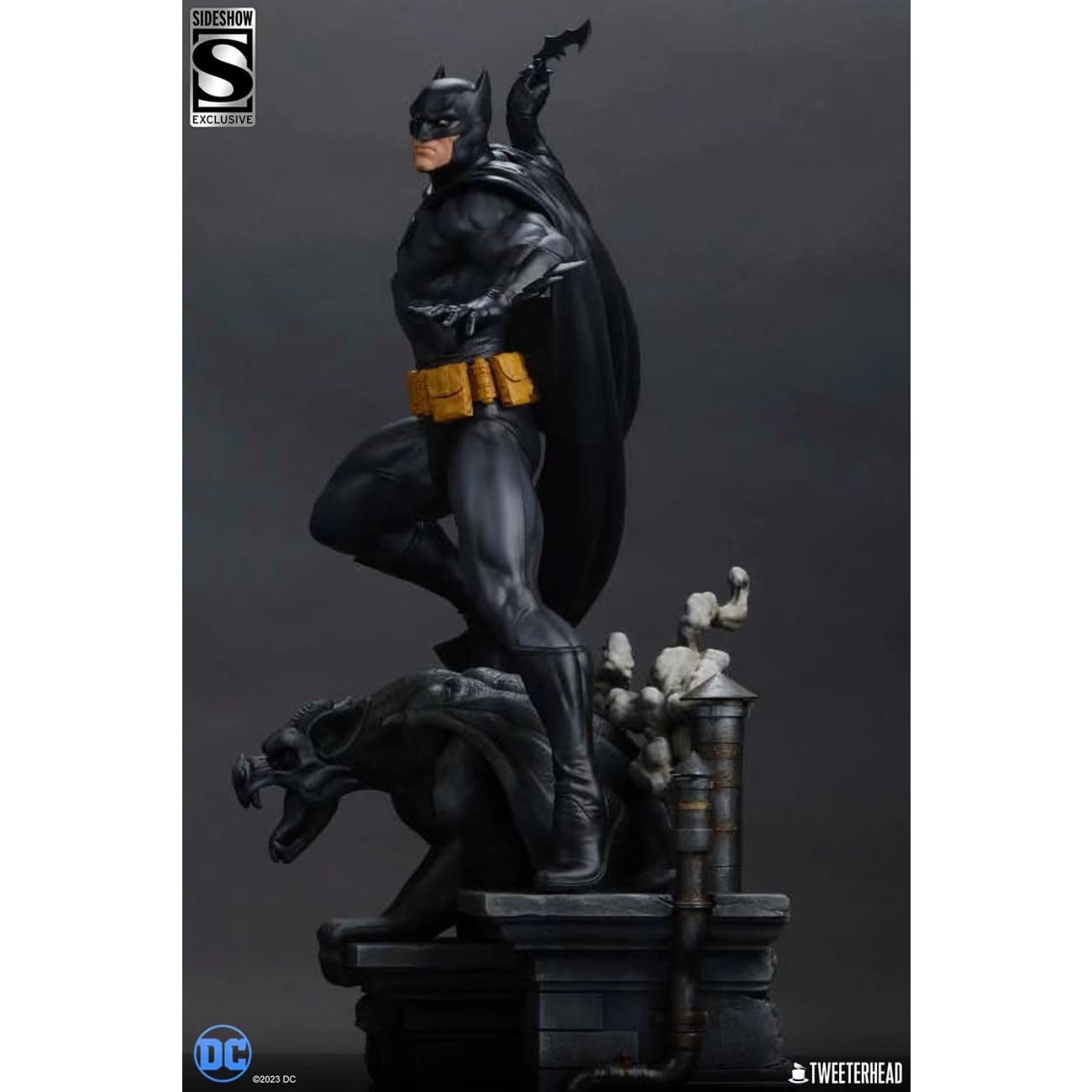 Sideshow x Tweeterhead  - Batman Black and Gray Ver. [9113892]