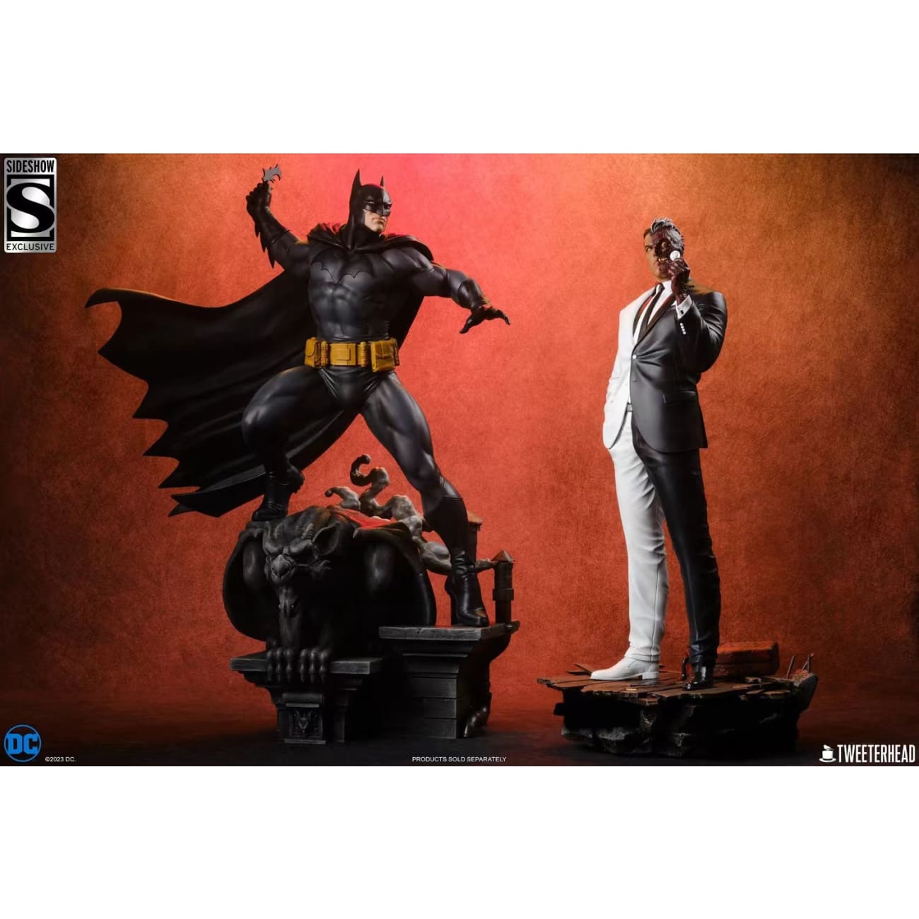 Sideshow x Tweeterhead  - Batman Black and Gray Ver. [9113892]