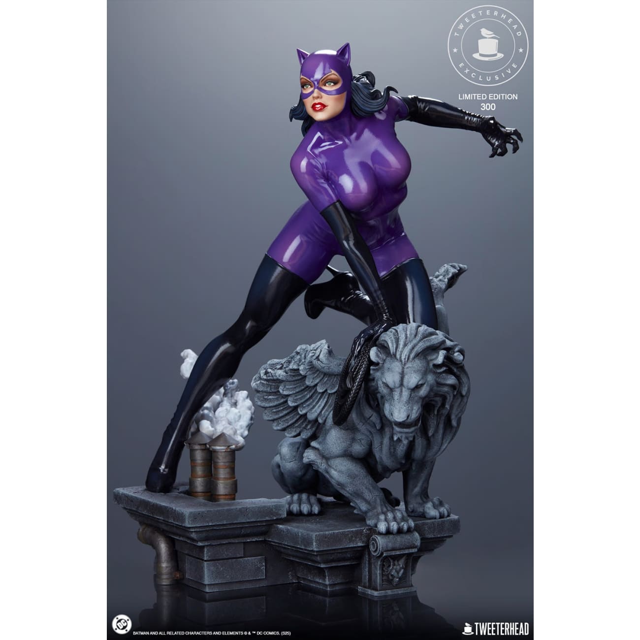 Sideshow x Tweeterhead - Catwoman Purple Edition