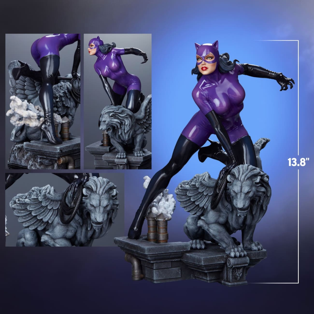 Sideshow x Tweeterhead - Catwoman Purple Edition 
