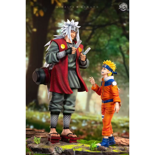 Sign Studio - Naruto Uzumaki & Jiraiya