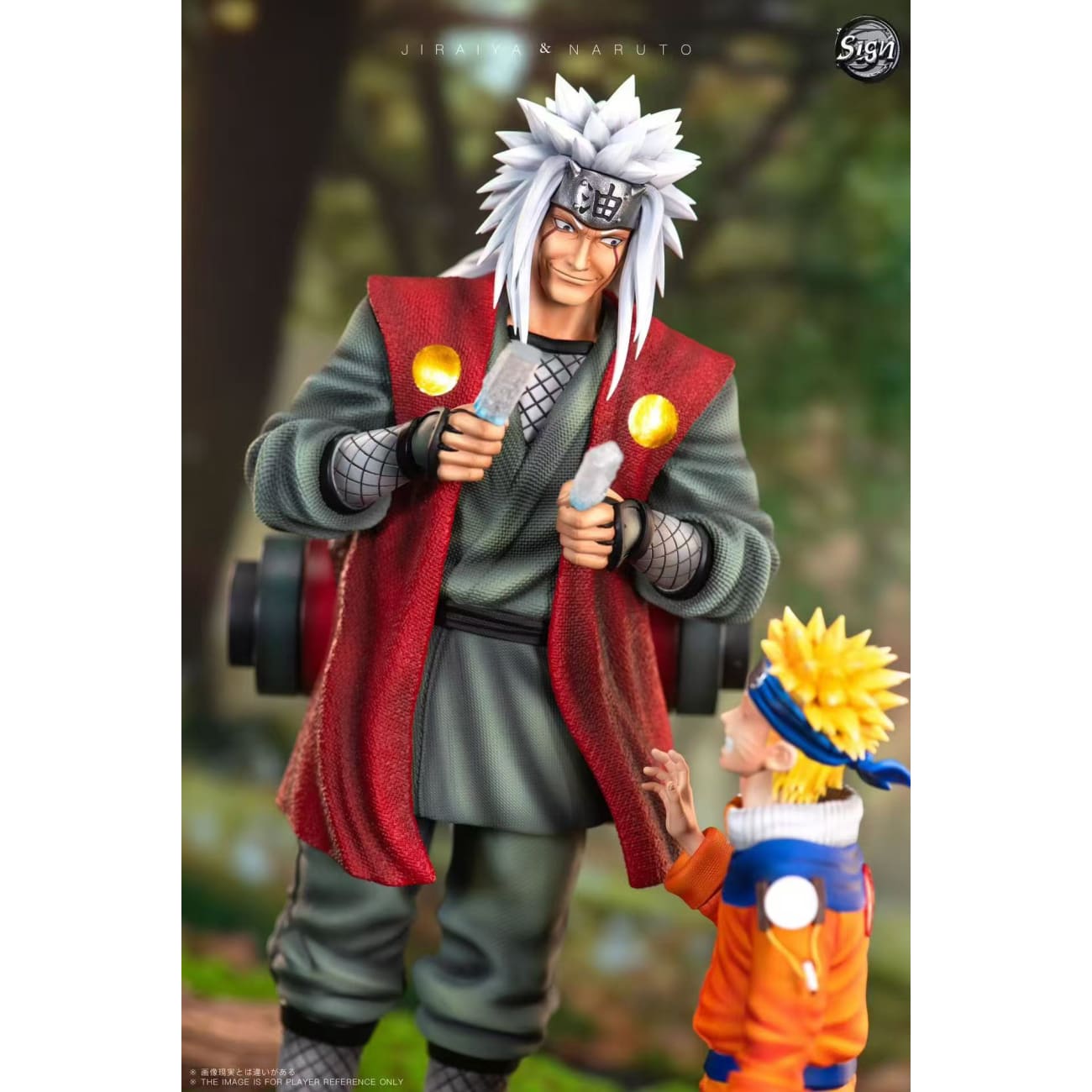 Sign Studio - Naruto Uzumaki & Jiraiya