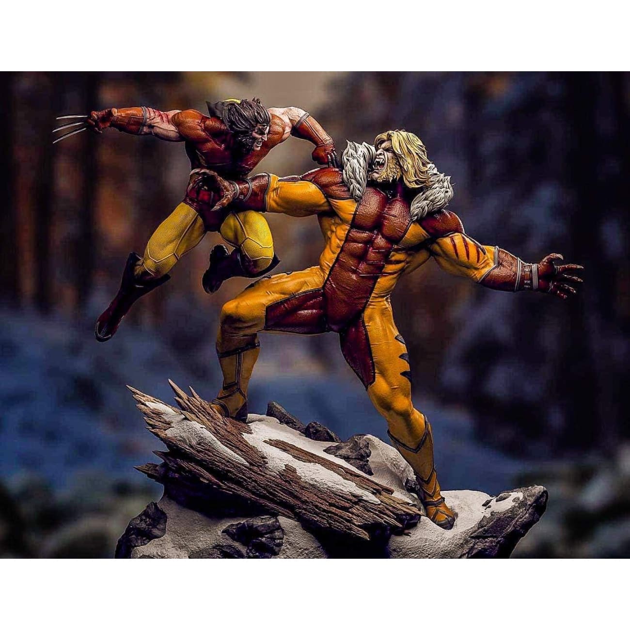 Sin Collectibles - Wolverine Vs Sabretooth Diorama [5