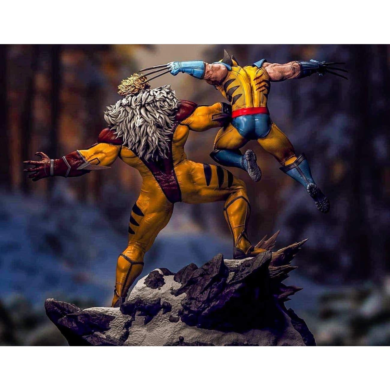 Sin Collectibles - Wolverine Vs Sabretooth Diorama [5