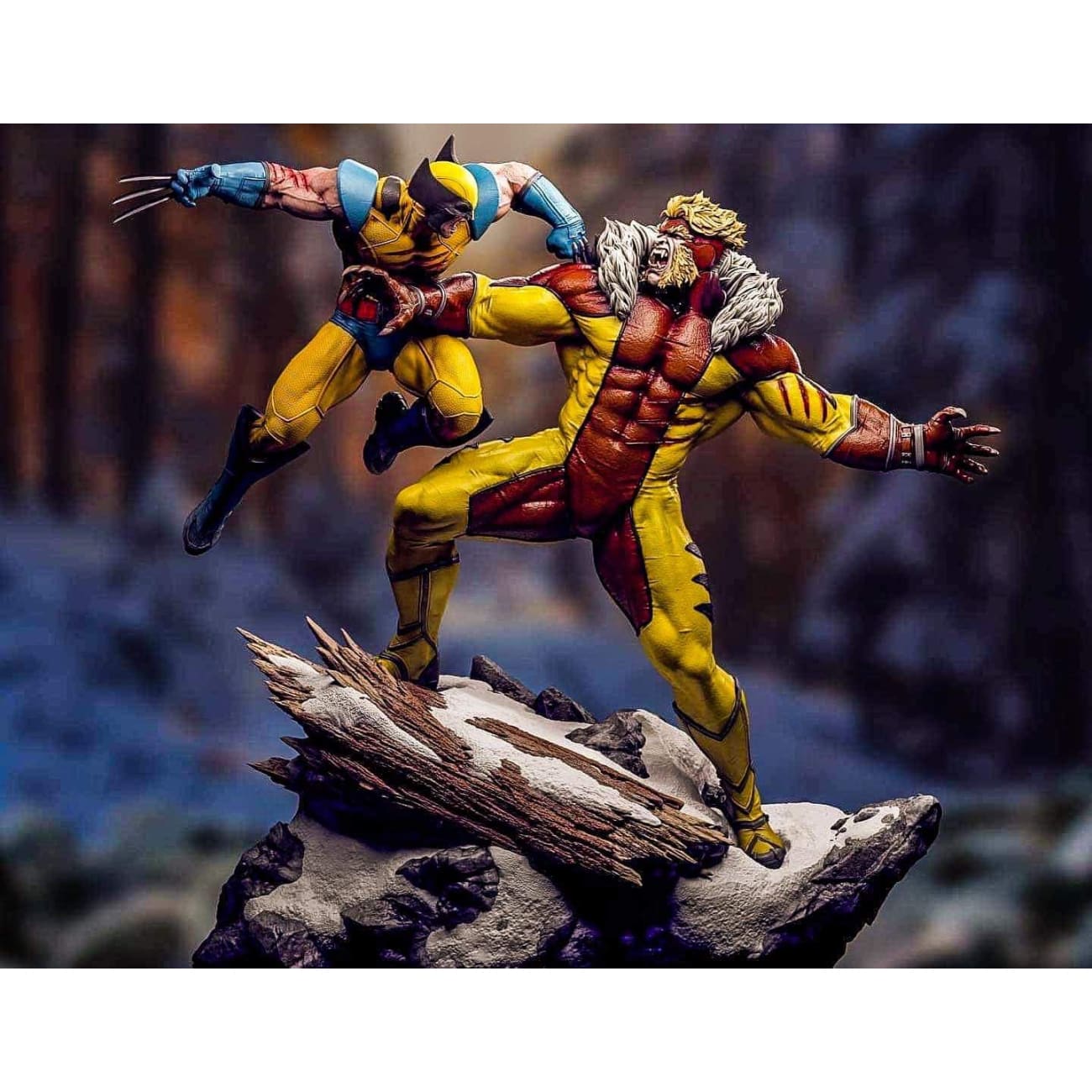 Wolverine vs Sabretooth Diorama [5 variants]